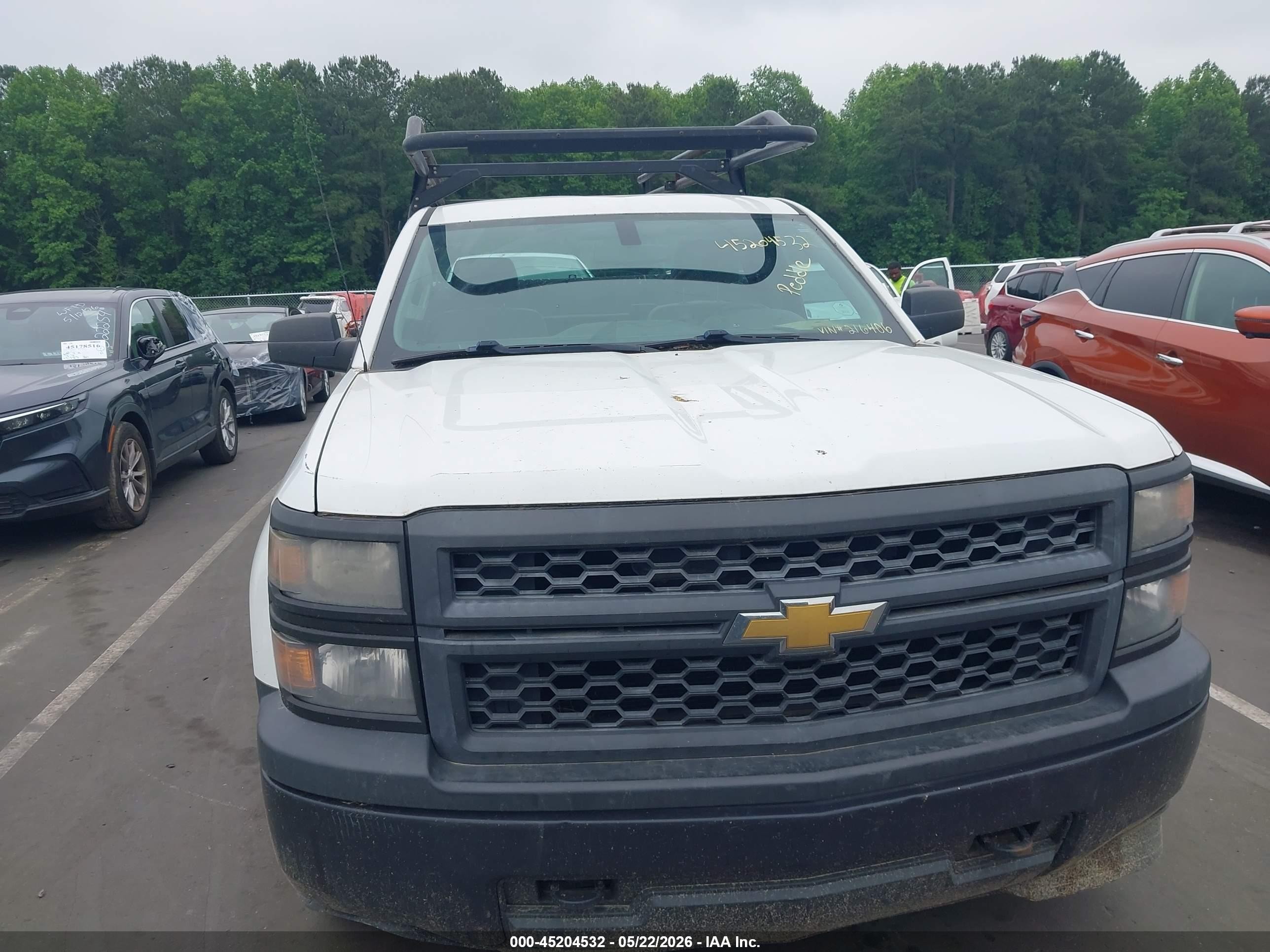 2015 Chevrolet Silverado 1500 Wt Белый vin: 1GCNKPEH5FZ216406