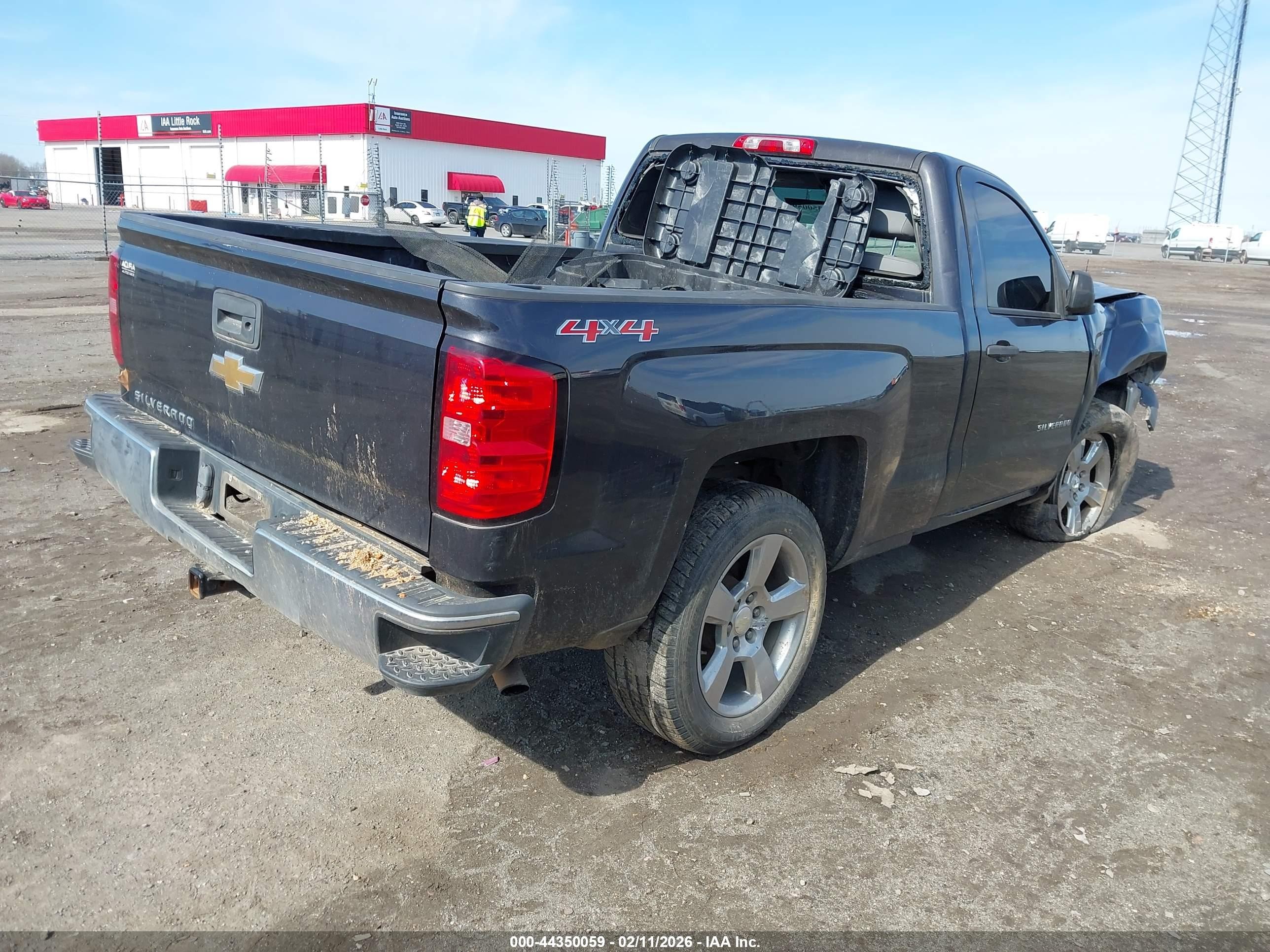 2015 Chevrolet Silverado 1500 Ls Gray vin: 1GCNKPEH5FZ245162