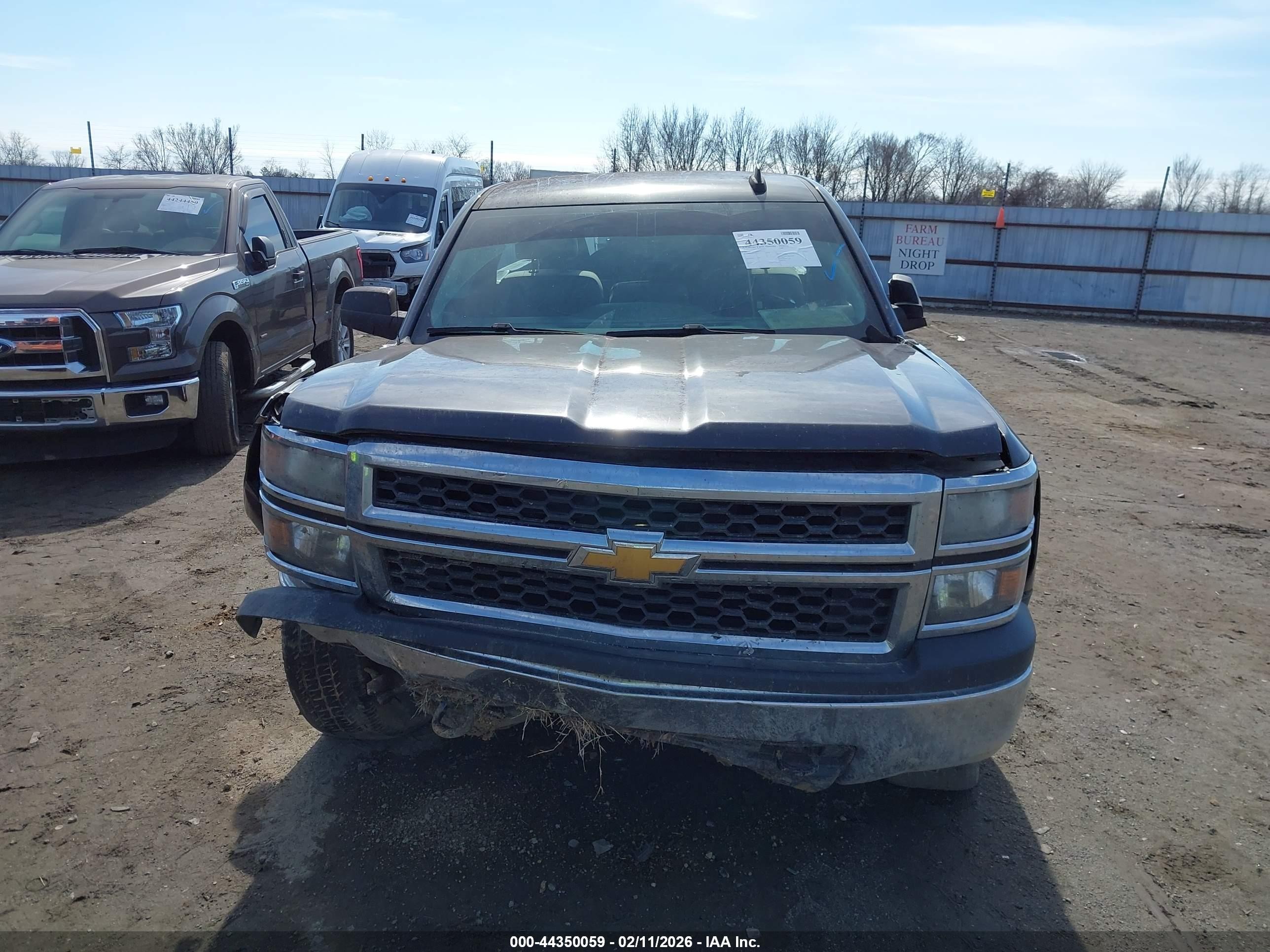 2015 Chevrolet Silverado 1500 Ls Gray vin: 1GCNKPEH5FZ245162