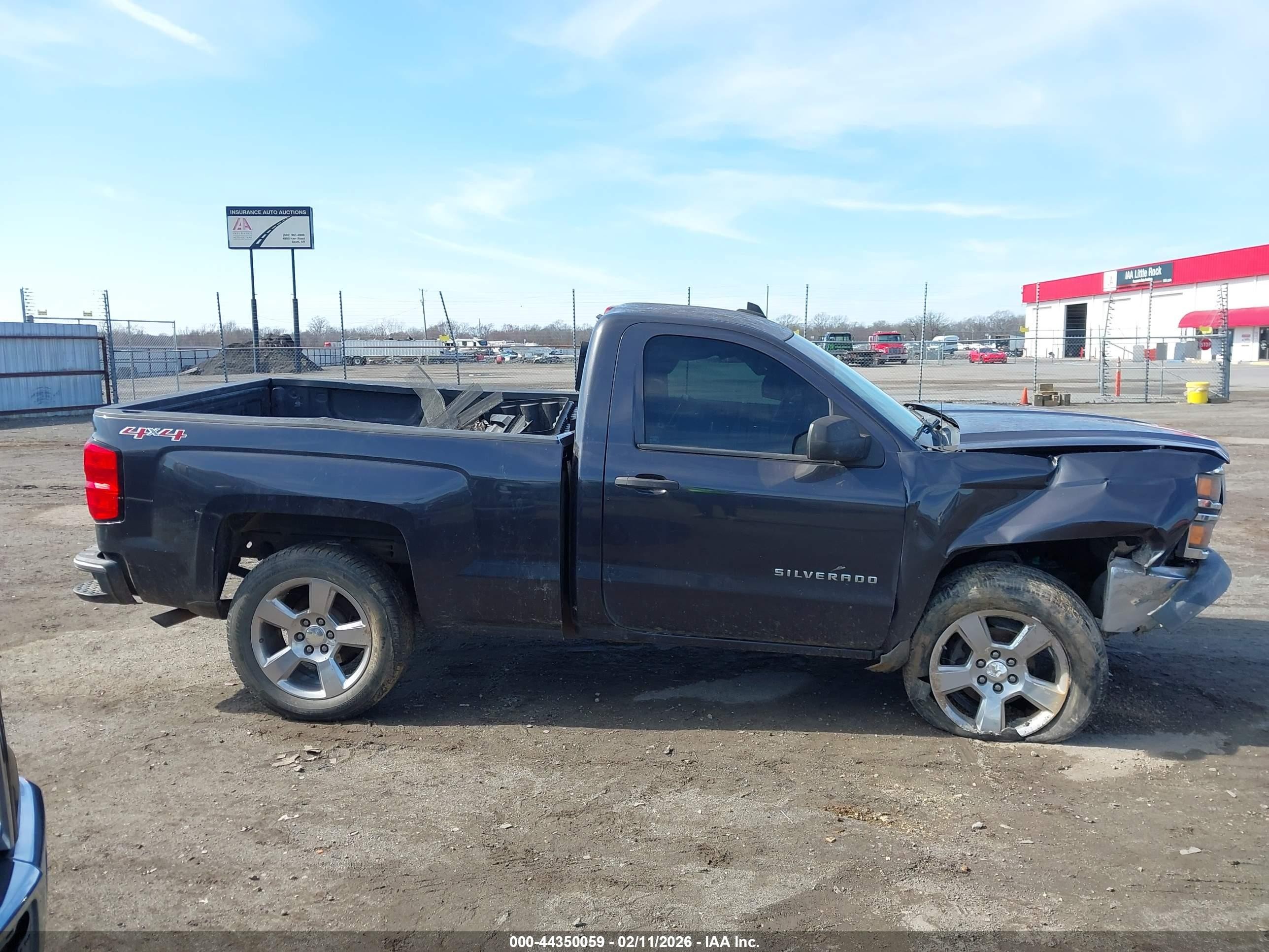2015 Chevrolet Silverado 1500 Ls Gray vin: 1GCNKPEH5FZ245162