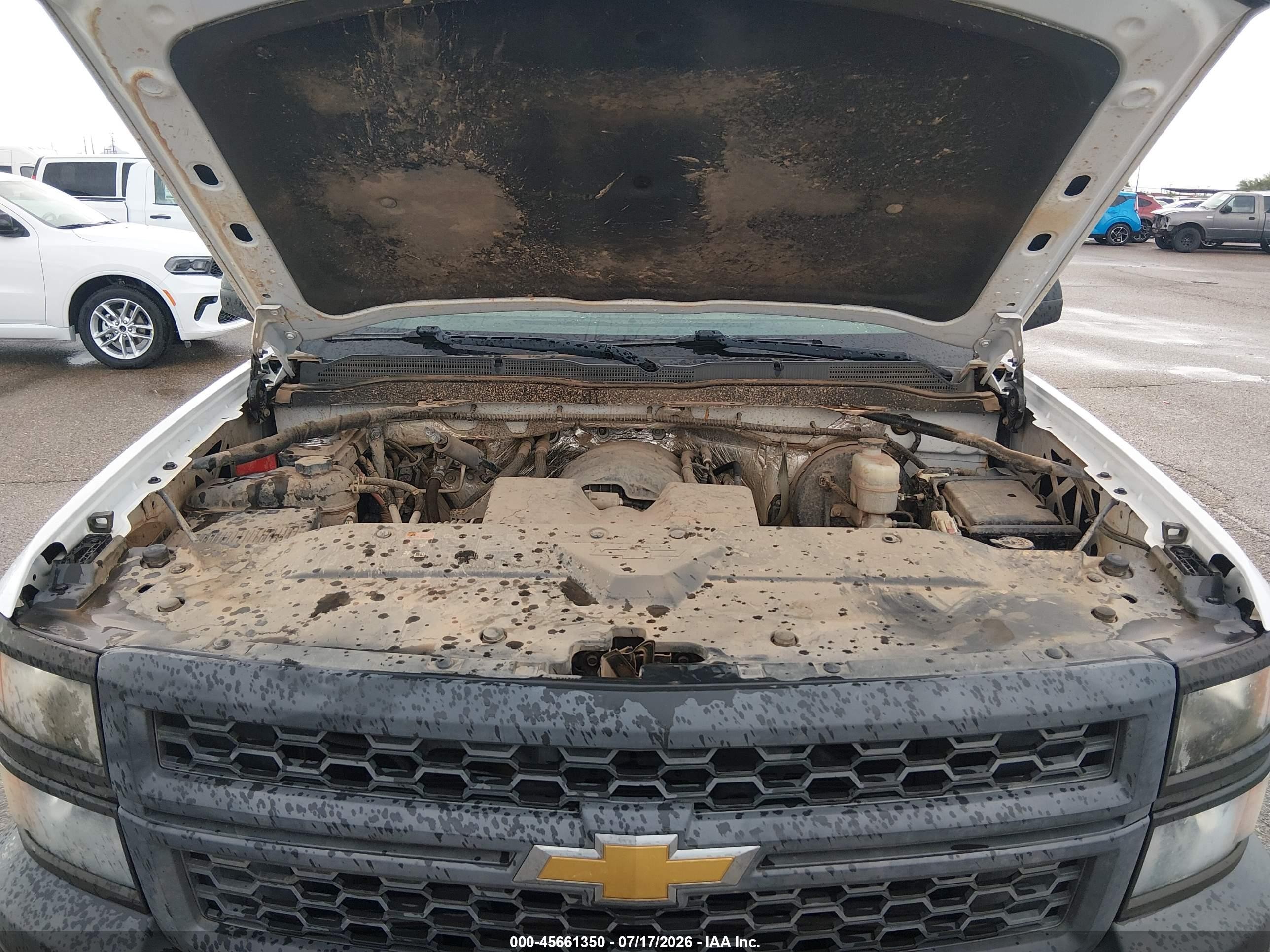 2015 Chevrolet Silverado 1500 Work Truck White vin: 1GCNKPEH5FZ342376