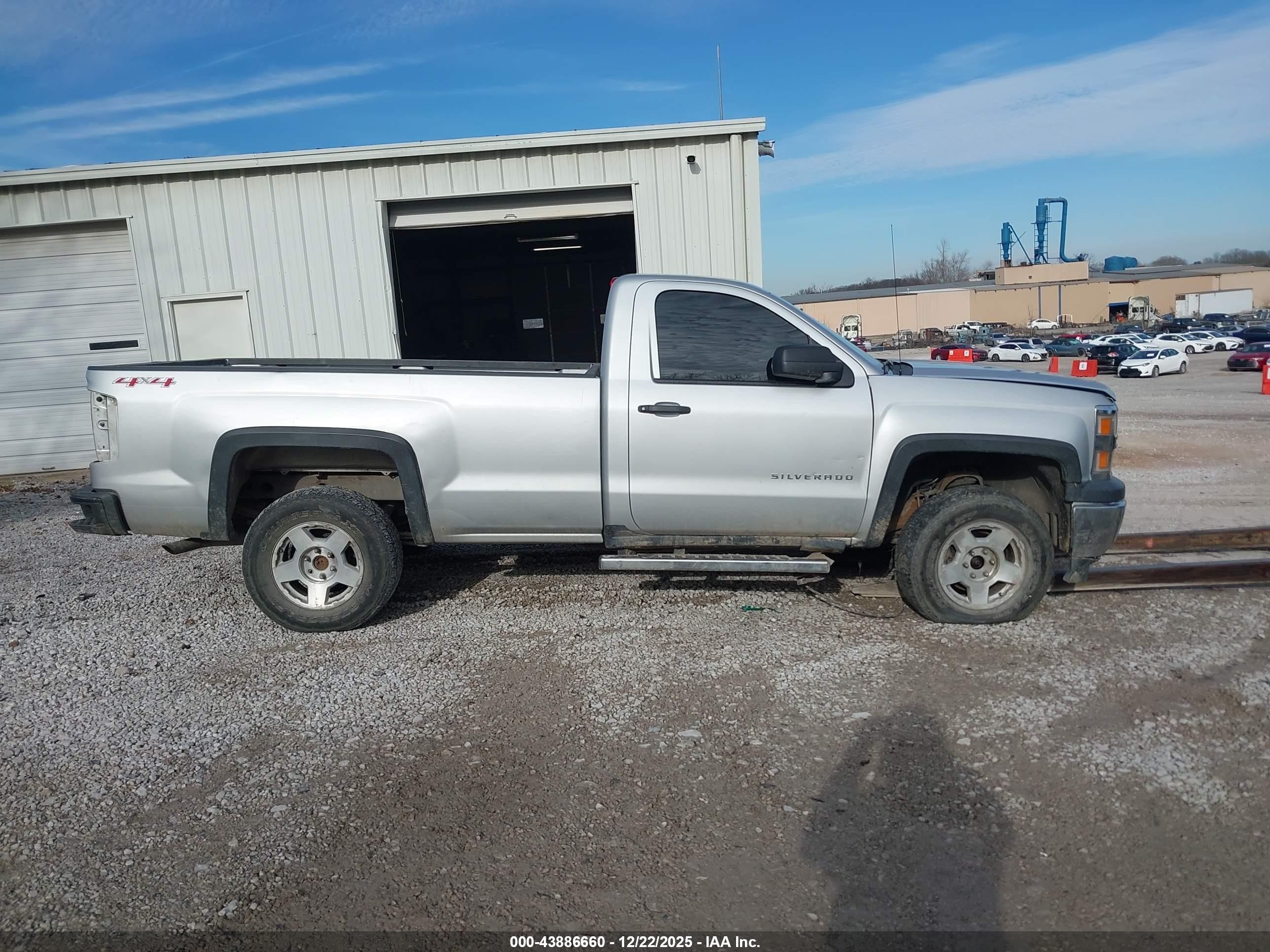 2015 Chevrolet Silverado 1500 Wt Silver vin: 1GCNKPEH6FZ408868
