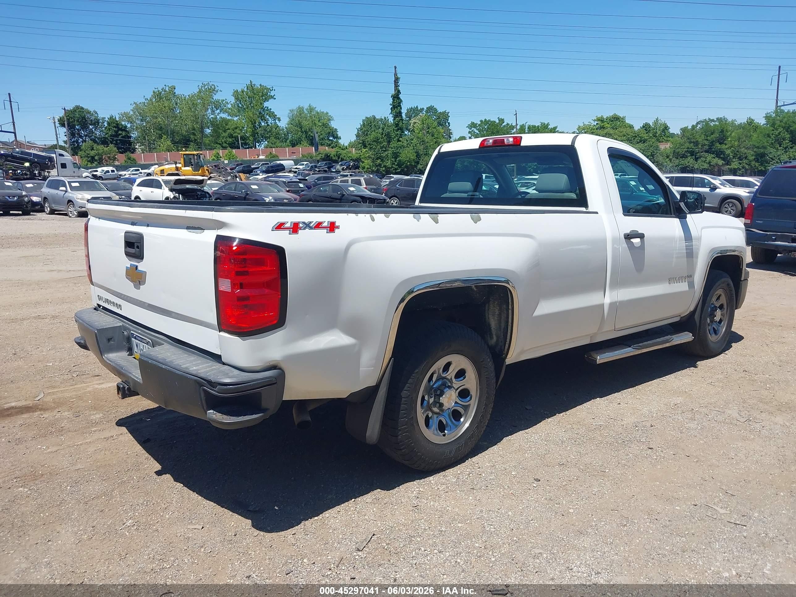 2014 Chevrolet Silverado 1500 Work Truck 1wt vin: 1GCNKPEH8EZ287243