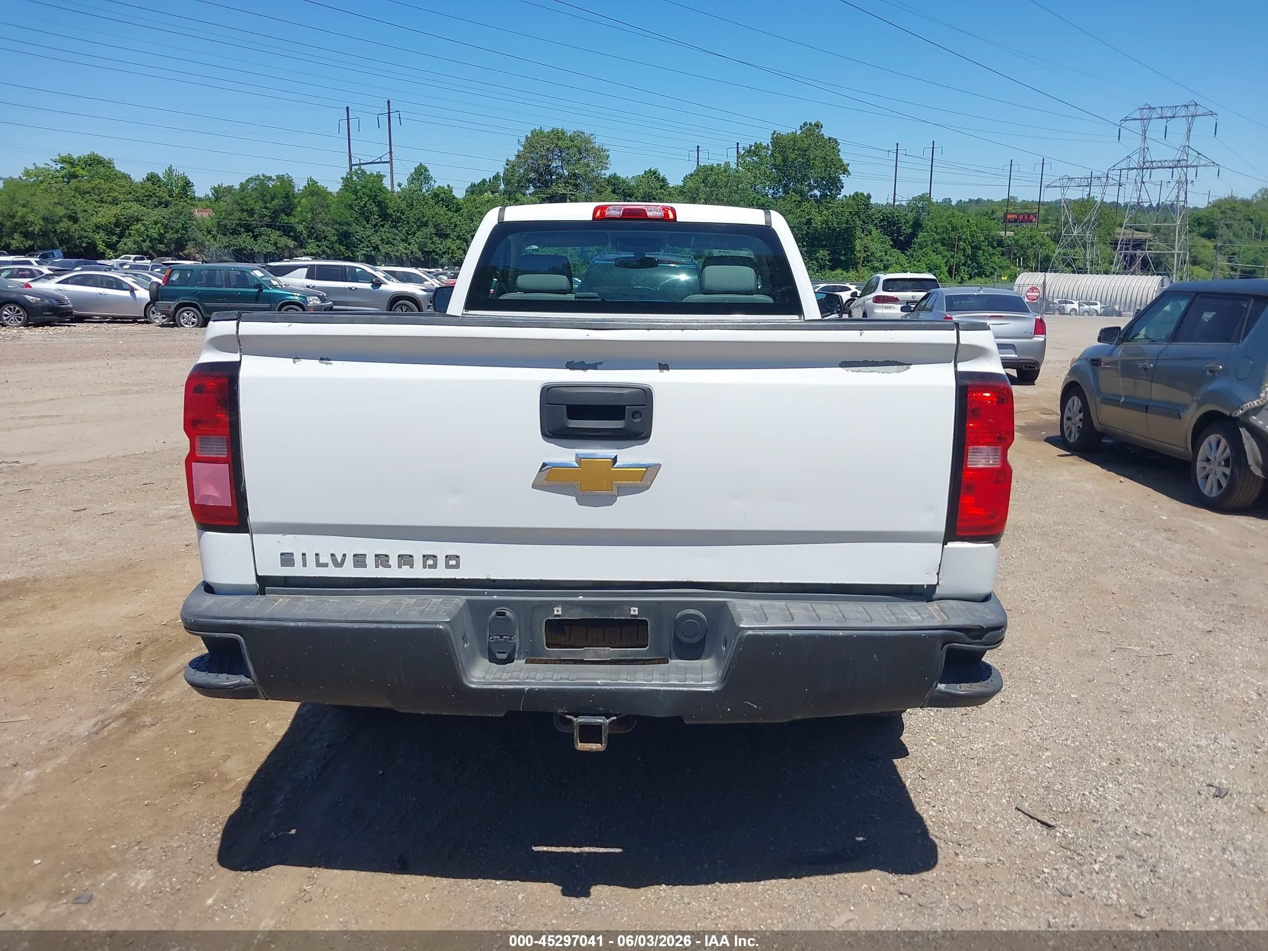 2014 Chevrolet Silverado 1500 Work Truck 1wt vin: 1GCNKPEH8EZ287243