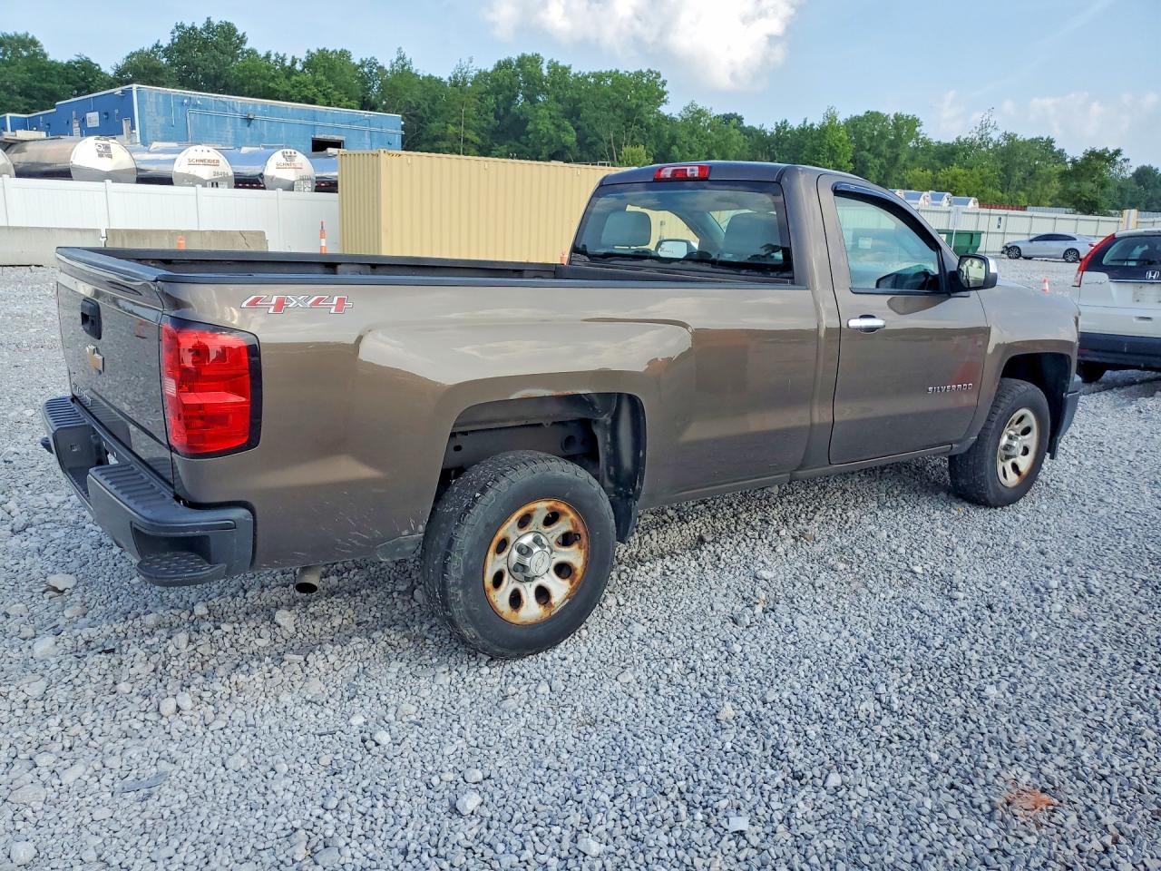 2015 Chevrolet Silverado K1500 Brown vin: 1GCNKPEH8FZ340976