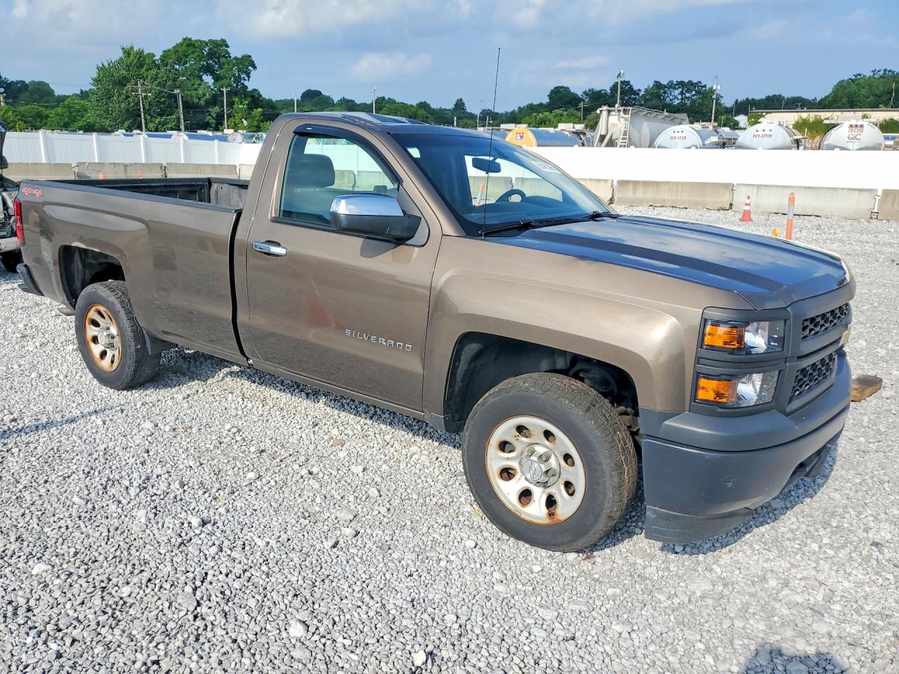 2015 Chevrolet Silverado K1500 Brown vin: 1GCNKPEH8FZ340976