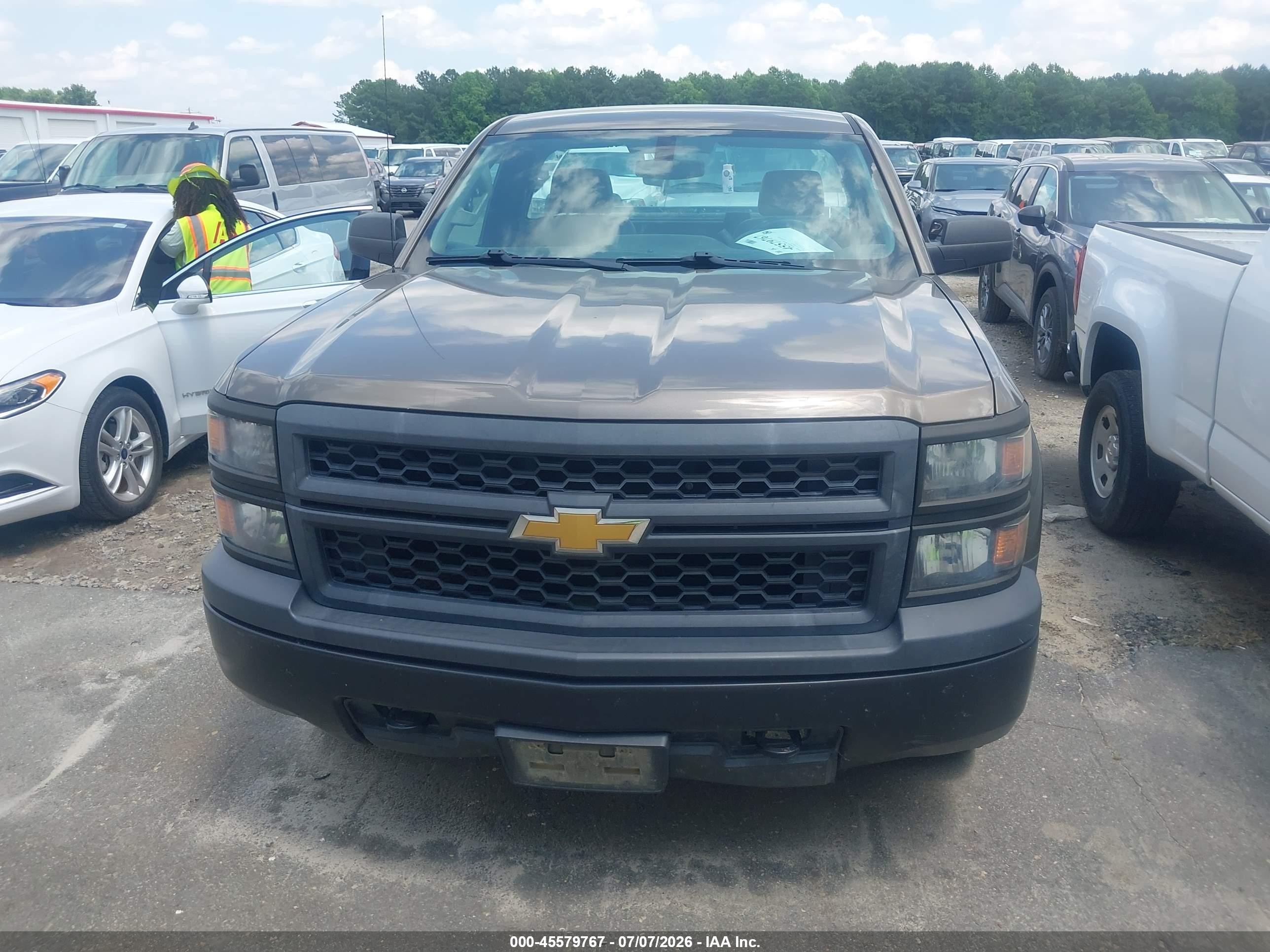 2015 Chevrolet Silverado 1500 Work Truck Gold vin: 1GCNKPEH8FZ364596