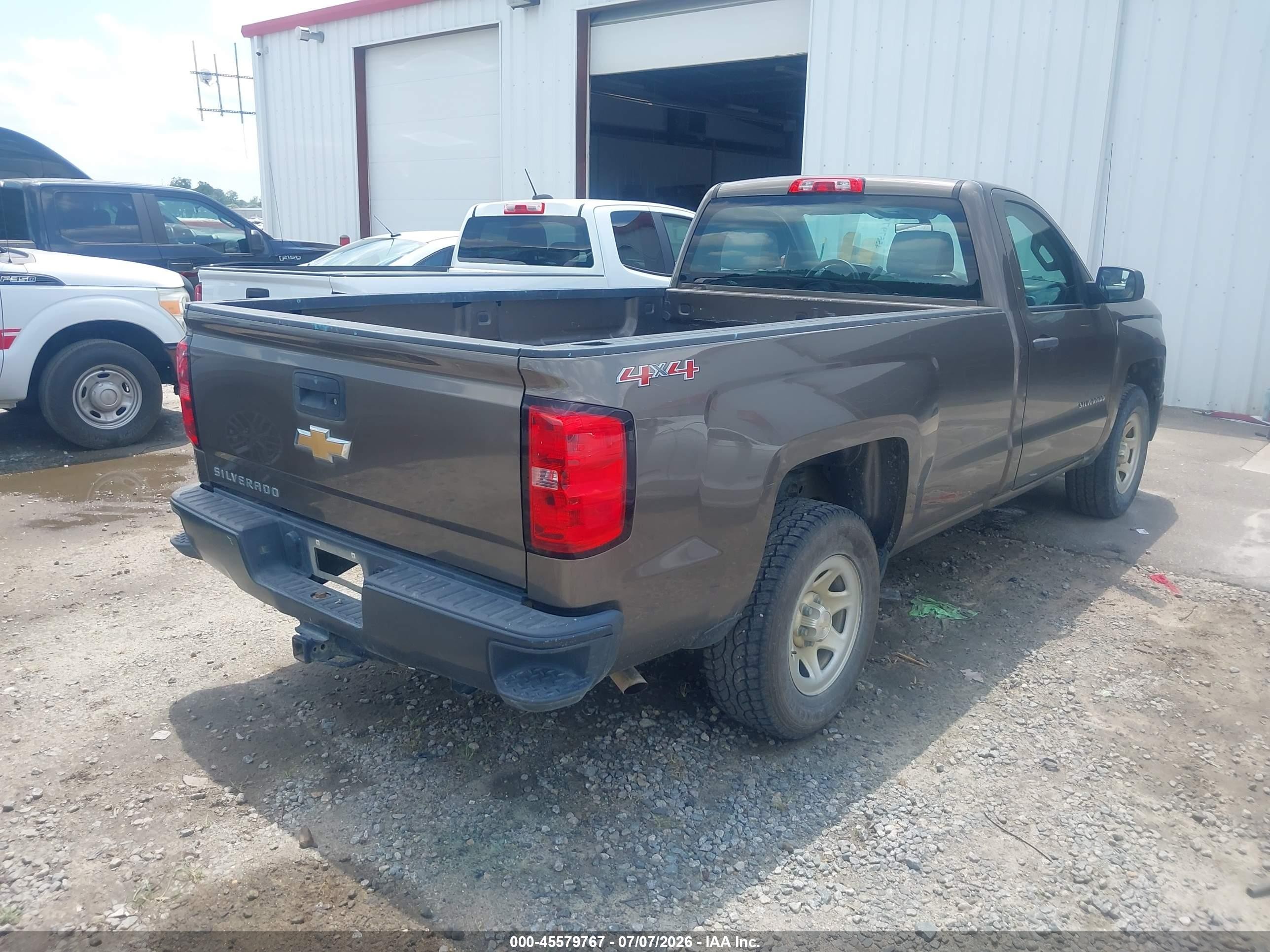 2015 Chevrolet Silverado 1500 Work Truck Gold vin: 1GCNKPEH8FZ364596