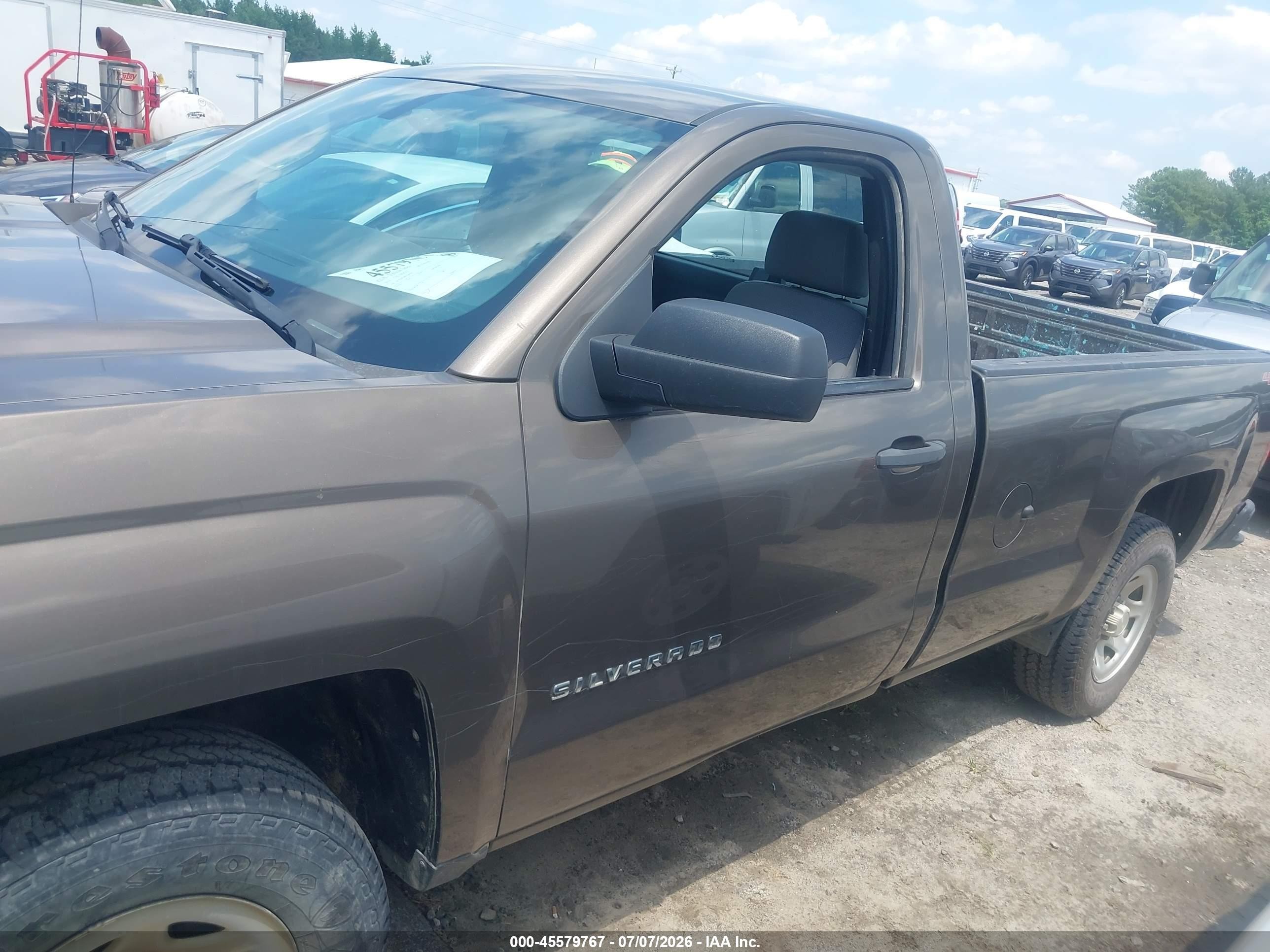 2015 Chevrolet Silverado 1500 Work Truck Gold vin: 1GCNKPEH8FZ364596