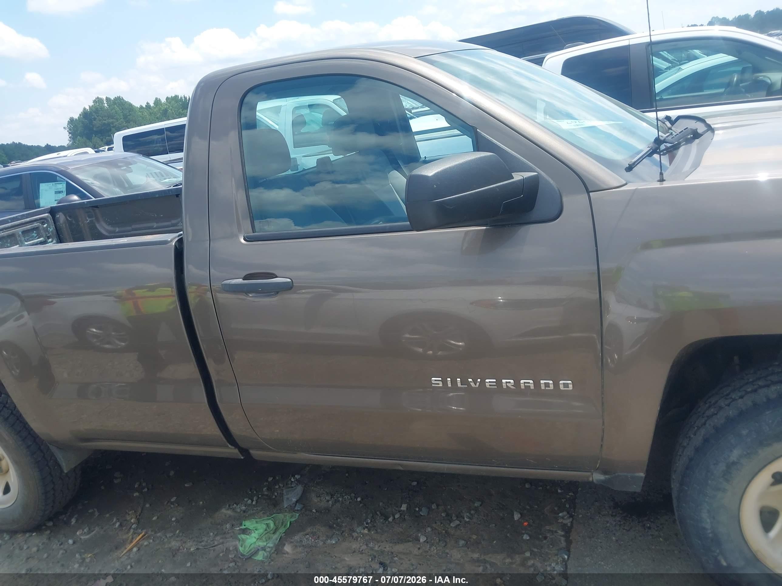 2015 Chevrolet Silverado 1500 Work Truck Gold vin: 1GCNKPEH8FZ364596