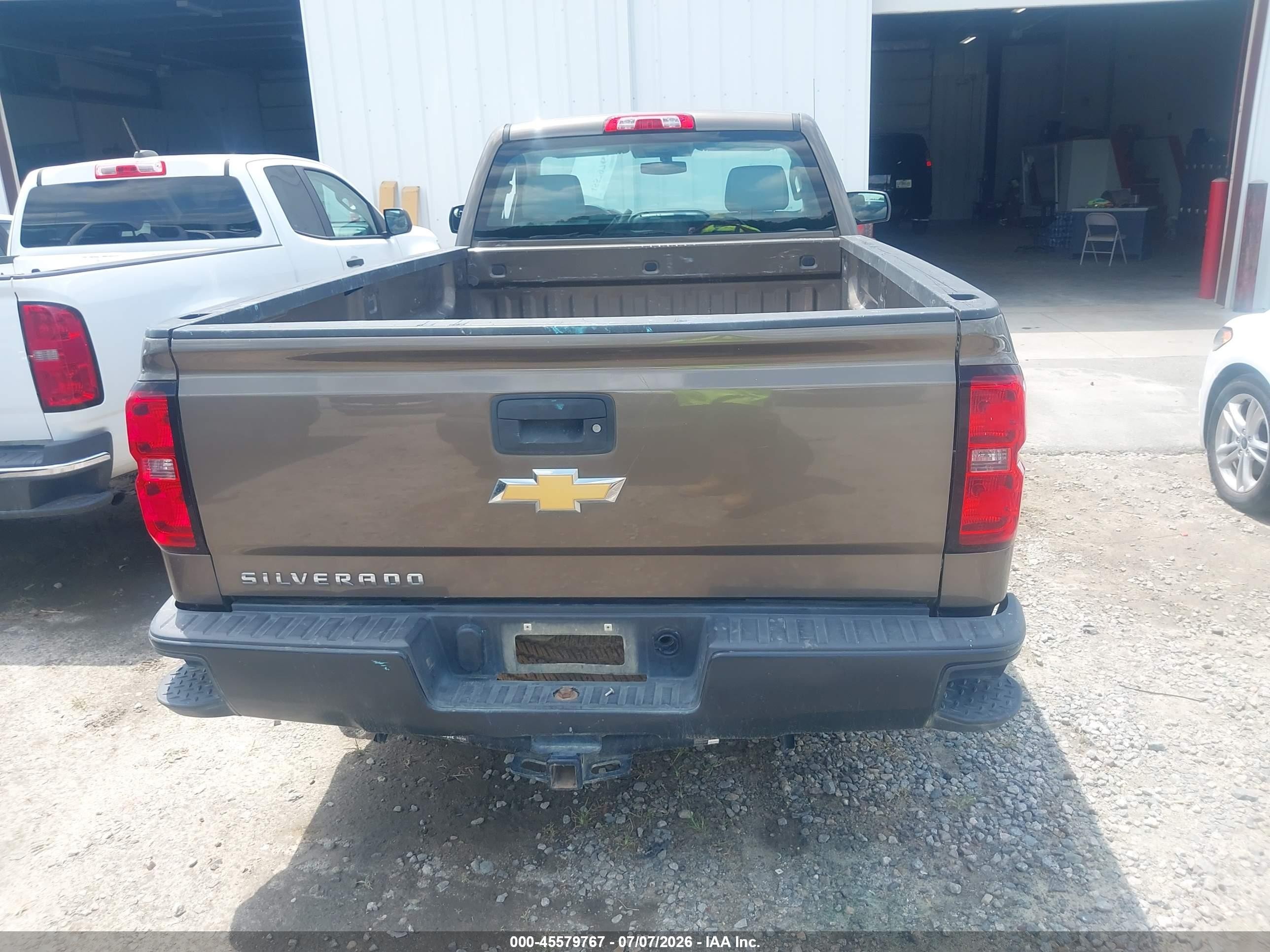 2015 Chevrolet Silverado 1500 Work Truck Gold vin: 1GCNKPEH8FZ364596