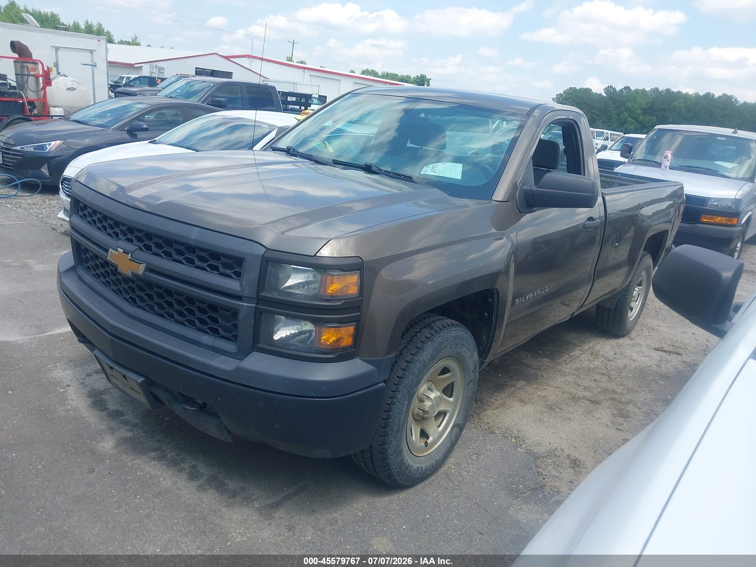 2015 Chevrolet Silverado 1500 Work Truck Gold vin: 1GCNKPEH8FZ364596