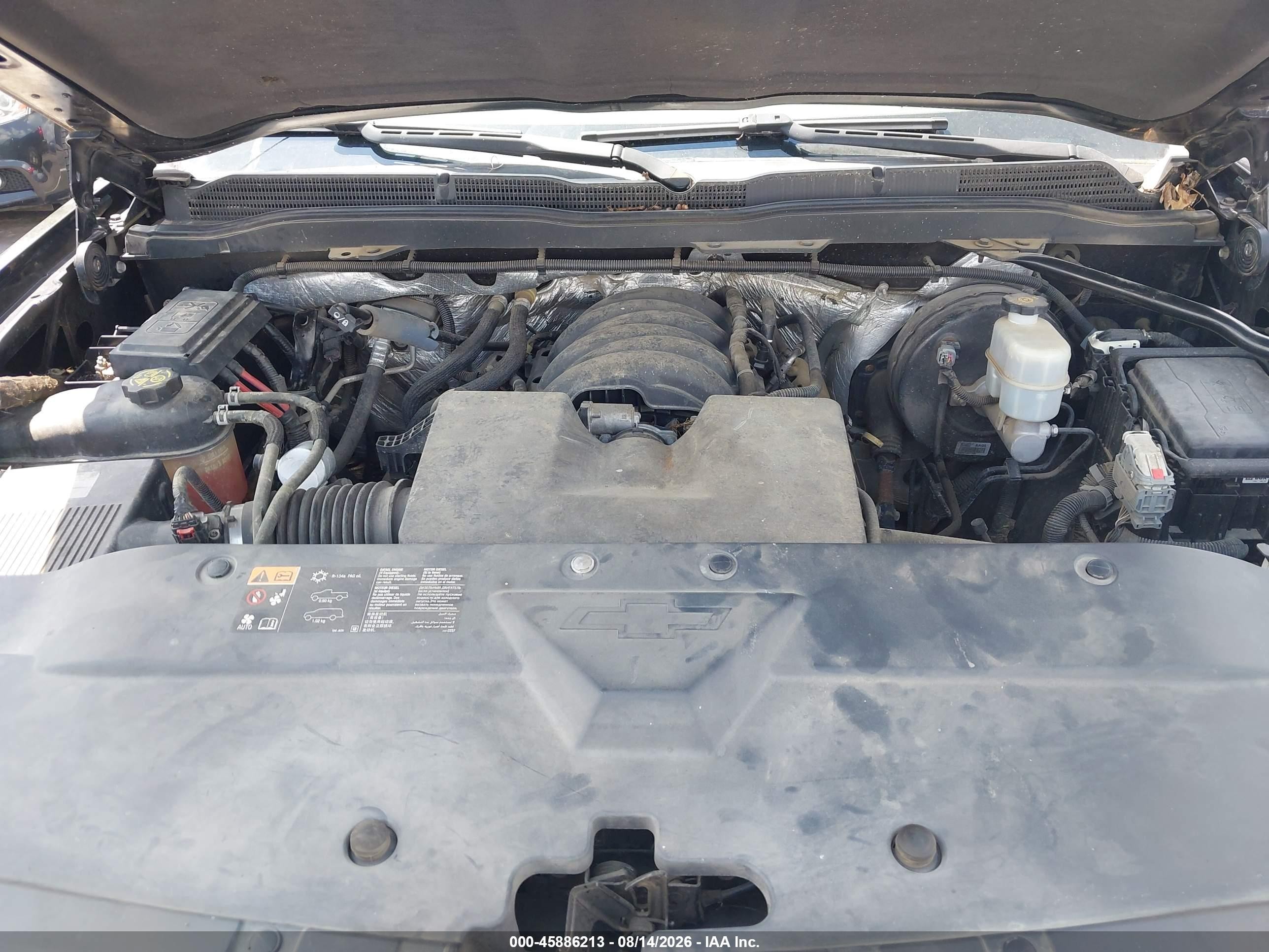 2014 Chevrolet Silverado 1500 Work Truck Черный vin: 1GCNKPEH9EZ320895
