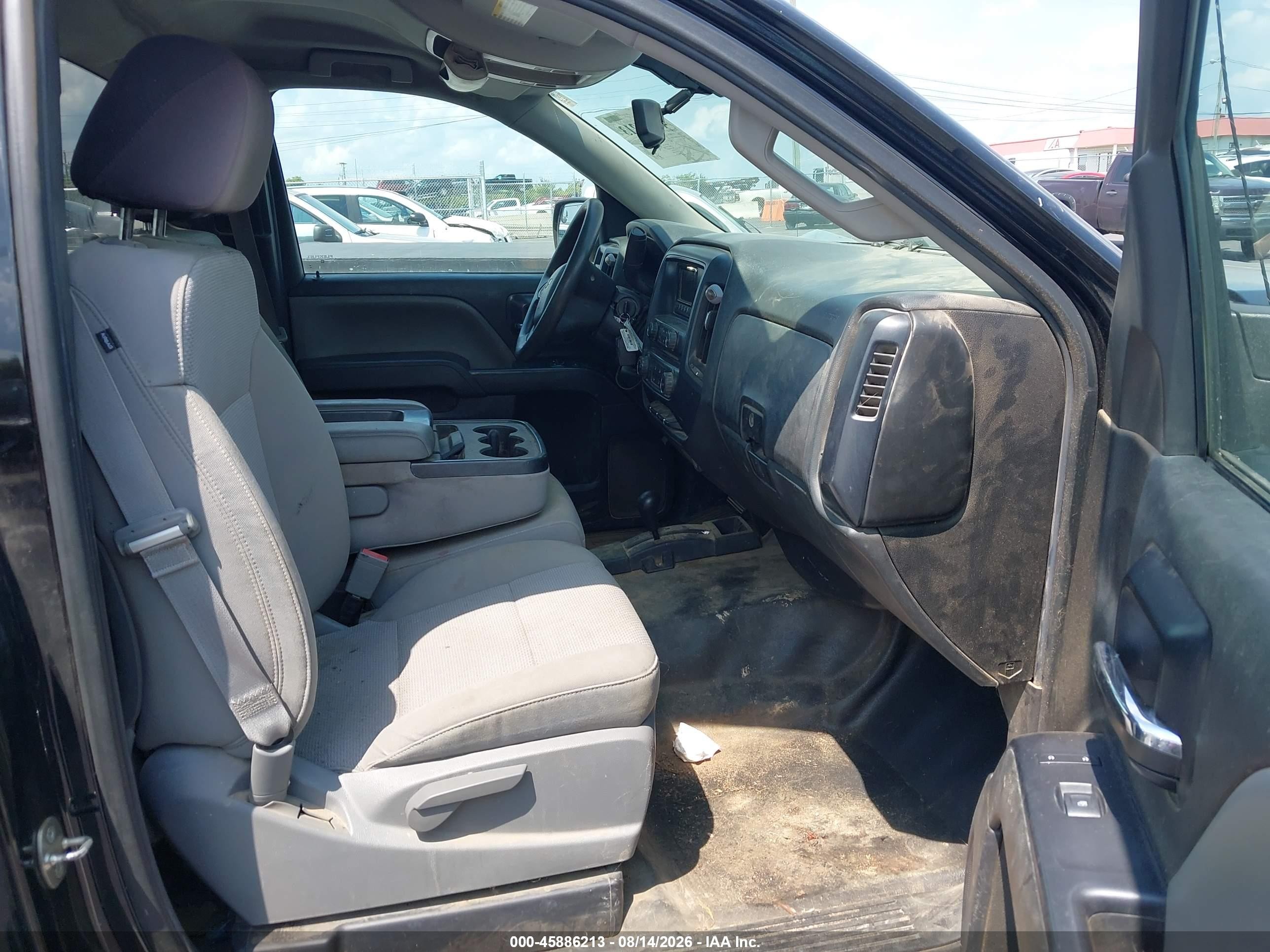 2014 Chevrolet Silverado 1500 Work Truck Черный vin: 1GCNKPEH9EZ320895