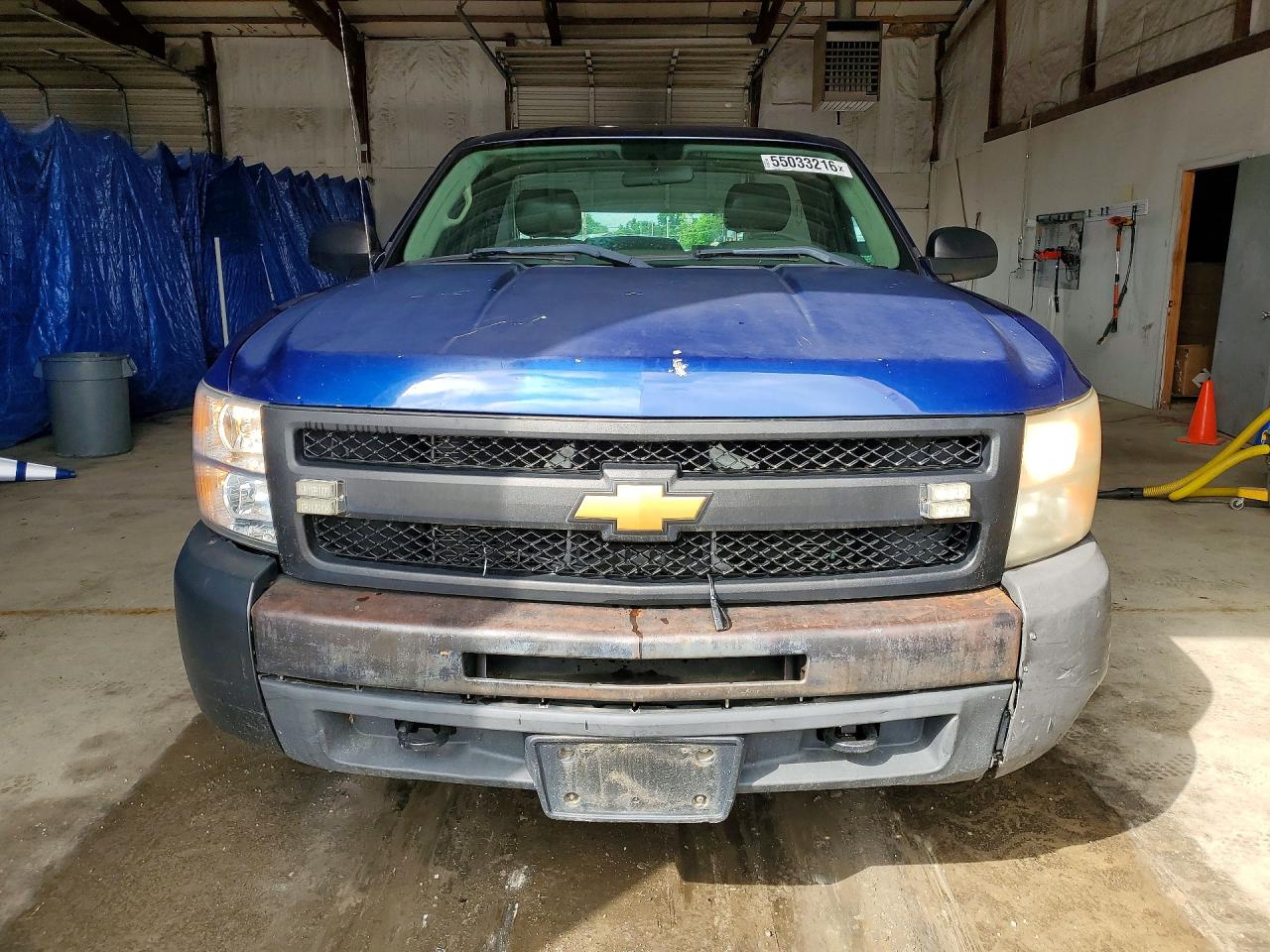 2013 Chevrolet Silverado K1500 Blue vin: 1GCNKPEX0DZ339289