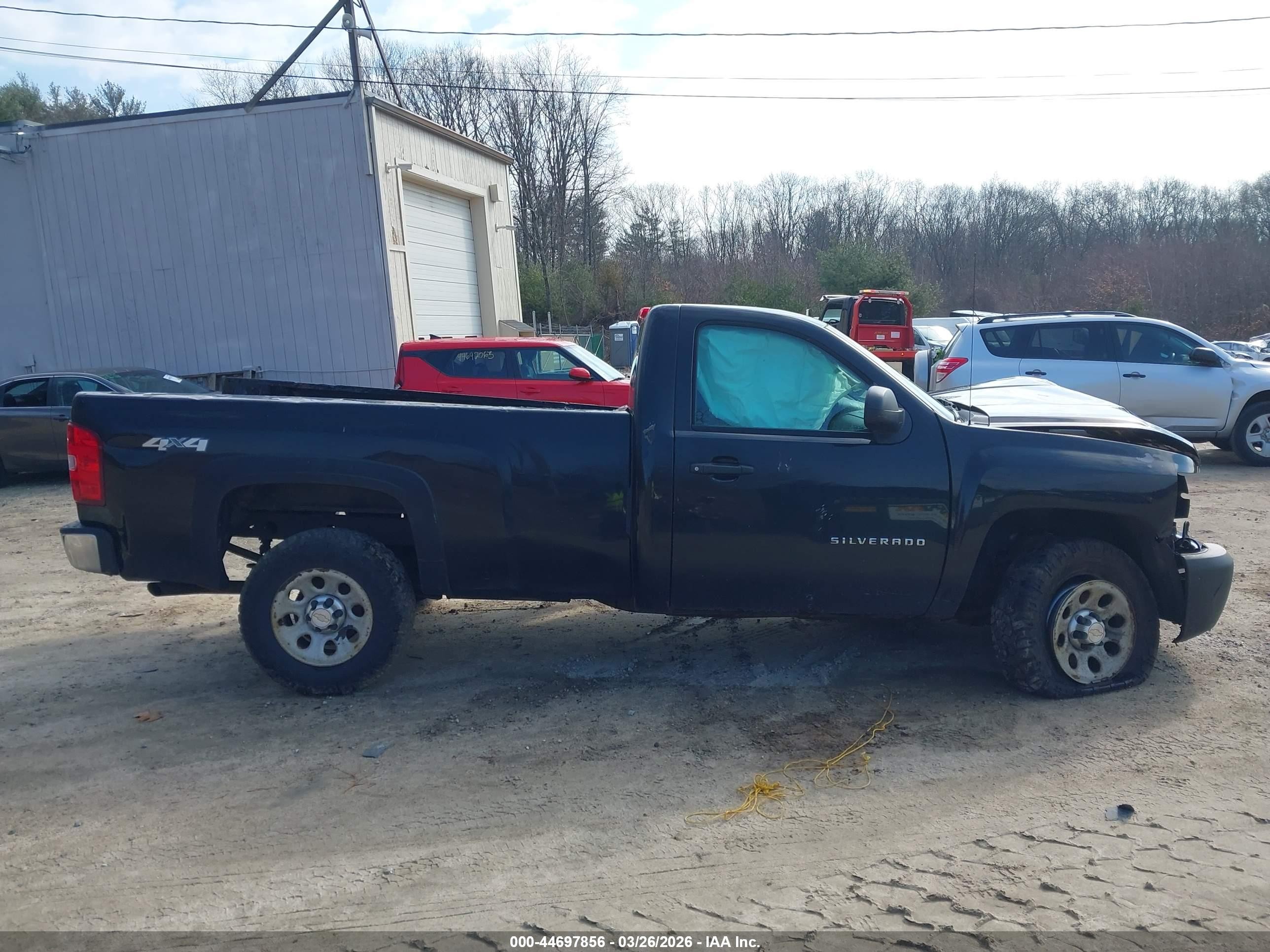 2012 Chevrolet Silverado 1500 Work Truck Black vin: 1GCNKPEX1CZ203008