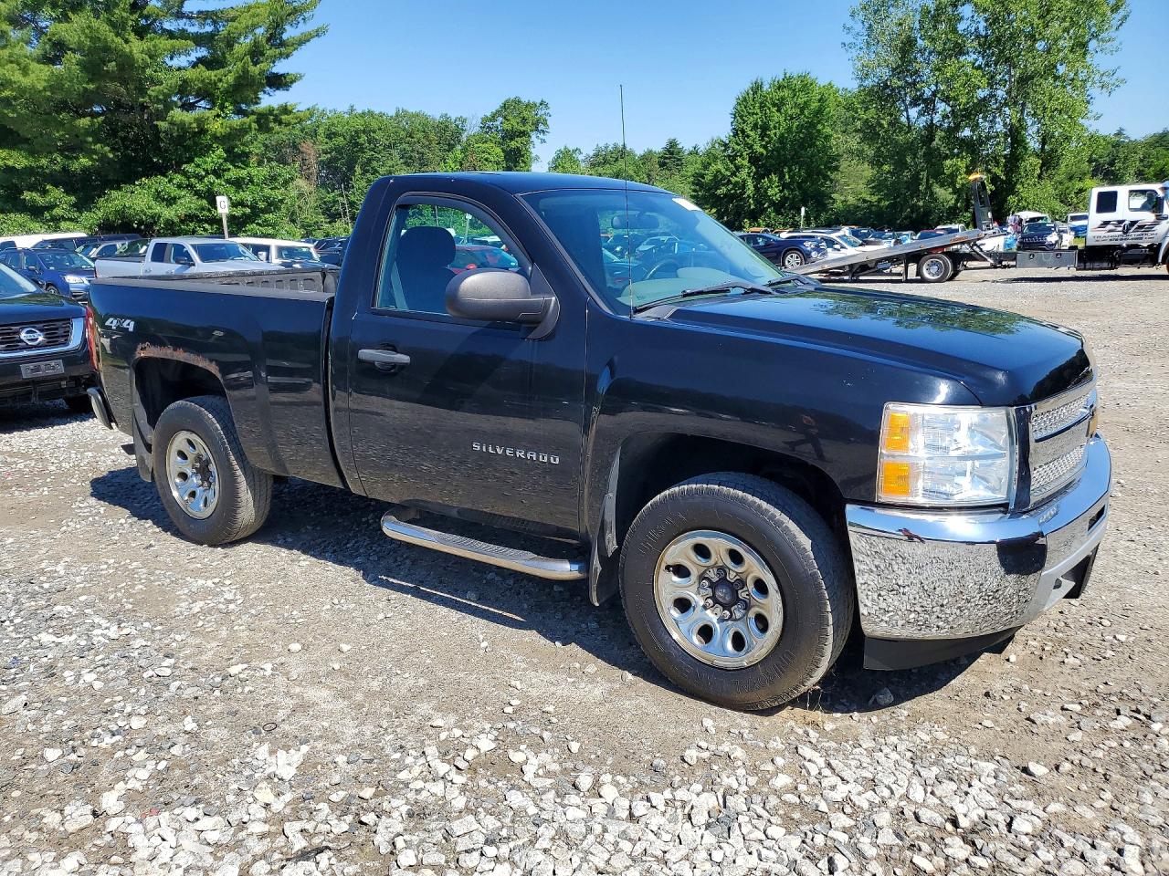 2013 Chevrolet Silverado K1500 Black vin: 1GCNKPEX3DZ298575