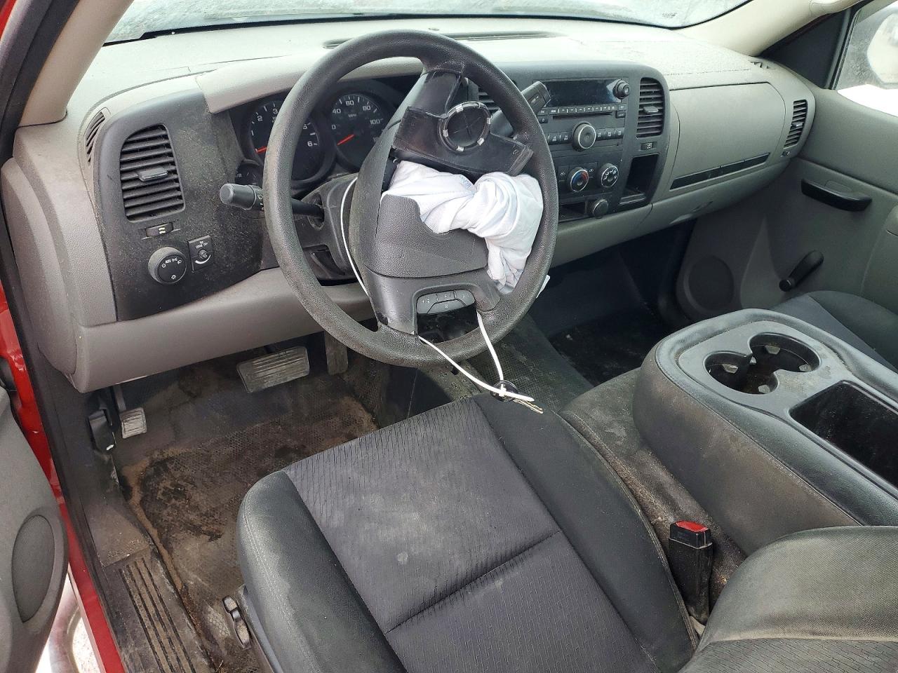 2013 Chevrolet Silverado K1500 Red vin: 1GCNKPEX4DZ193995