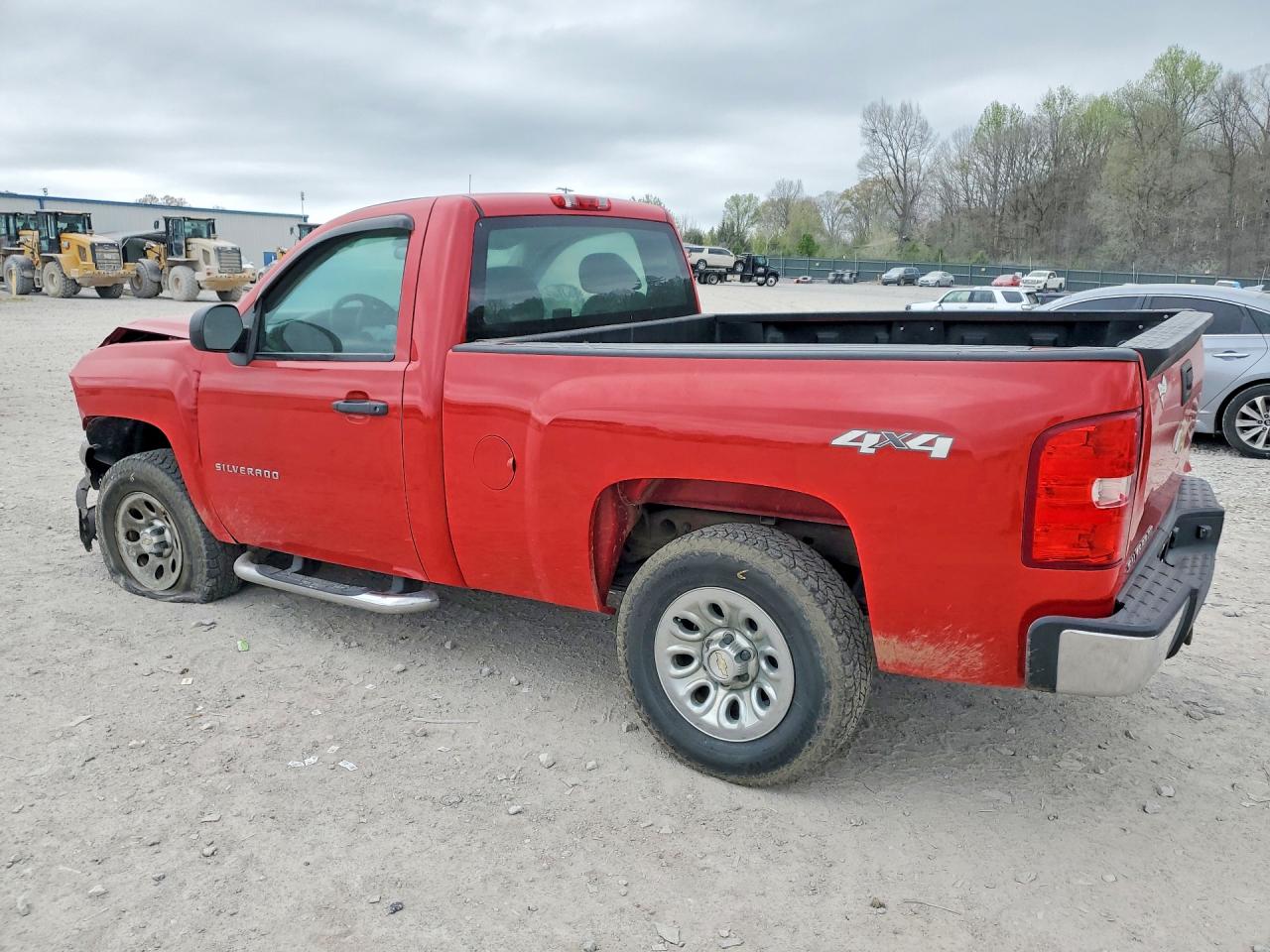 2013 Chevrolet Silverado K1500 Red vin: 1GCNKPEX4DZ193995