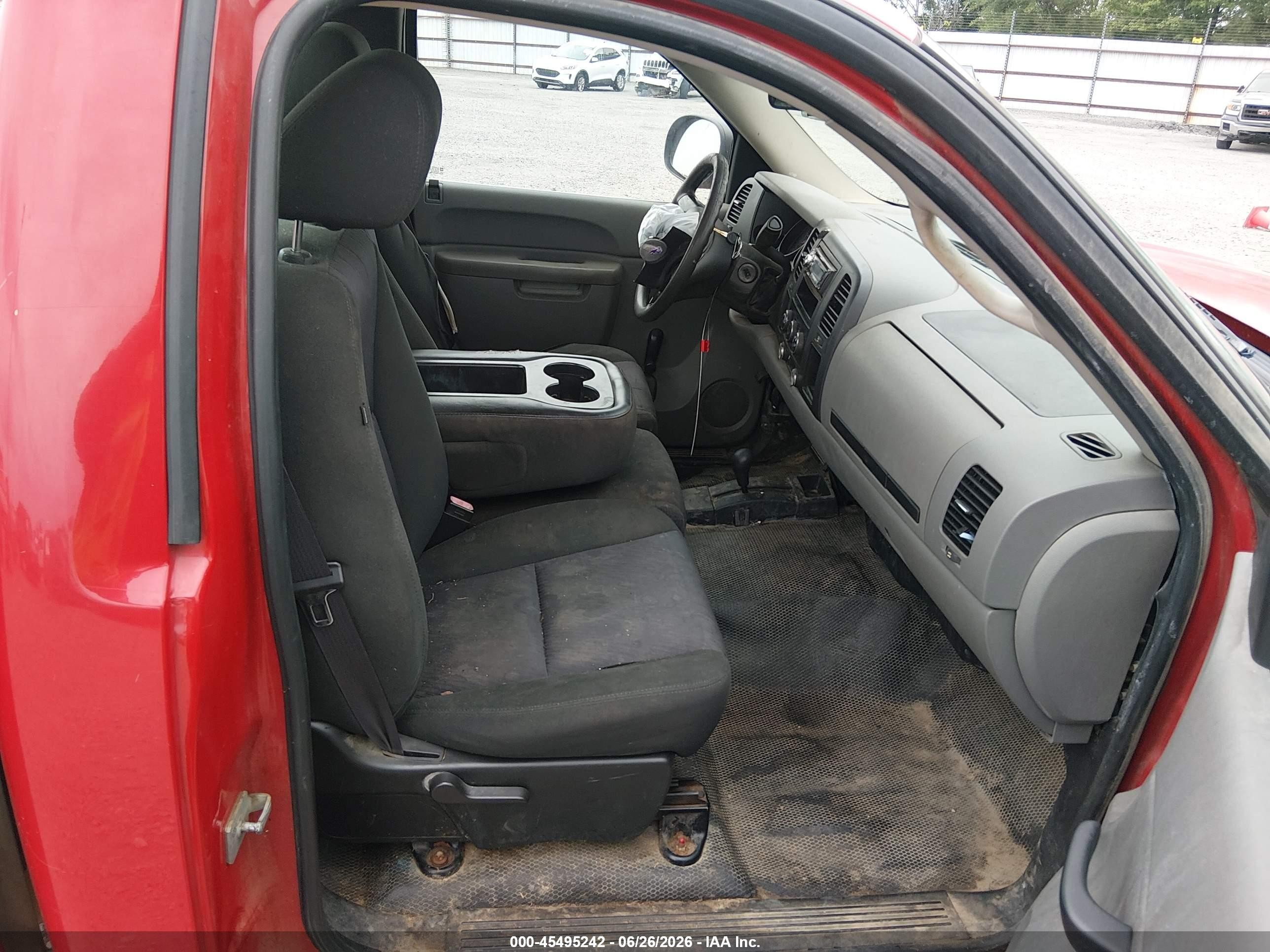 2011 Chevrolet Silverado 1500 Work Truck Red vin: 1GCNKPEX5BZ187572