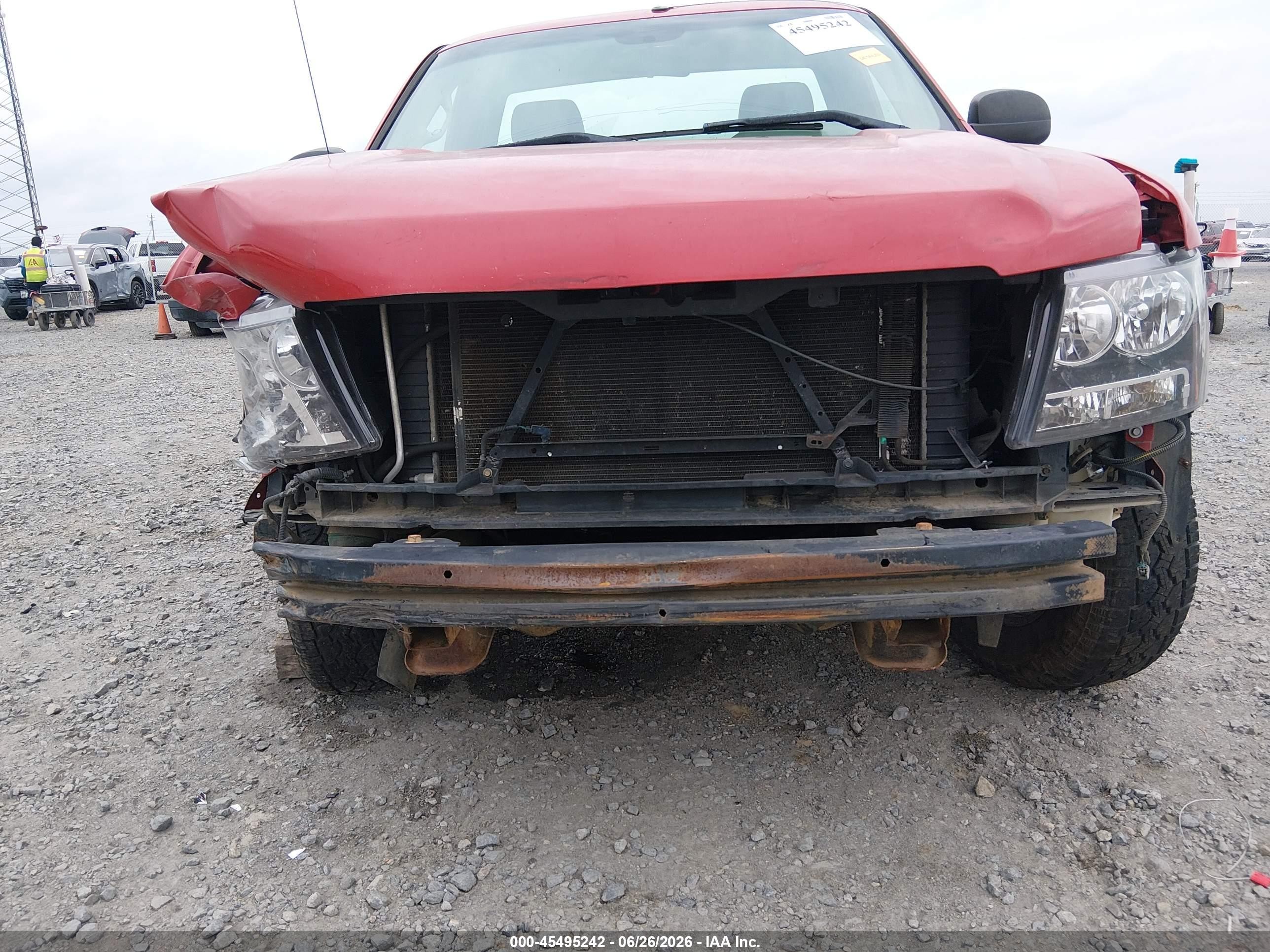 2011 Chevrolet Silverado 1500 Work Truck Red vin: 1GCNKPEX5BZ187572