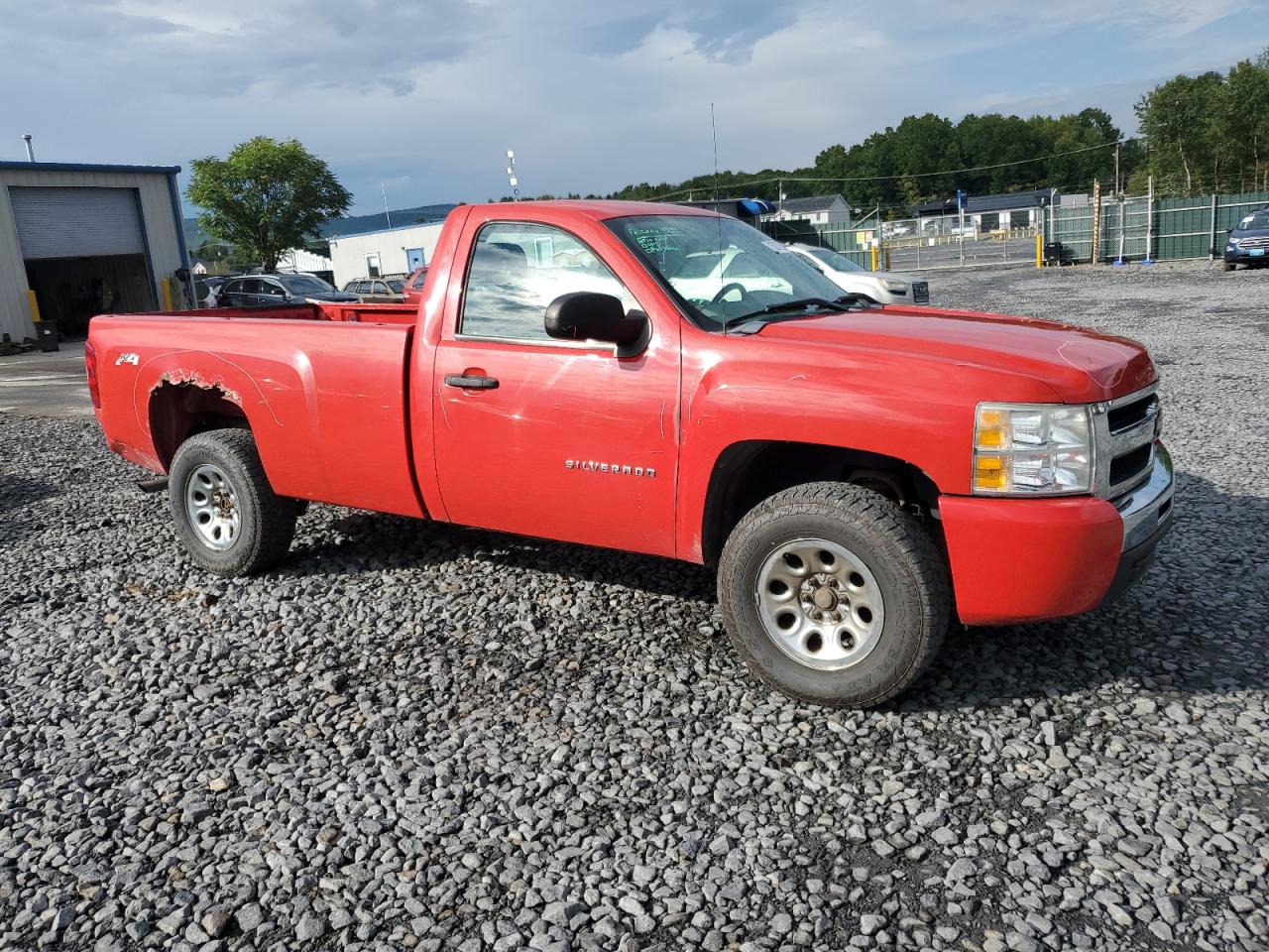 2011 Chevrolet Silverado K1500 Red vin: 1GCNKPEX6BZ345725