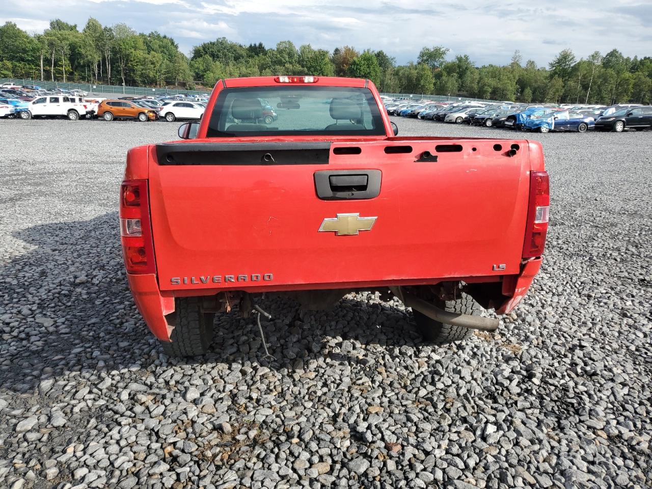 2011 Chevrolet Silverado K1500 Red vin: 1GCNKPEX6BZ345725