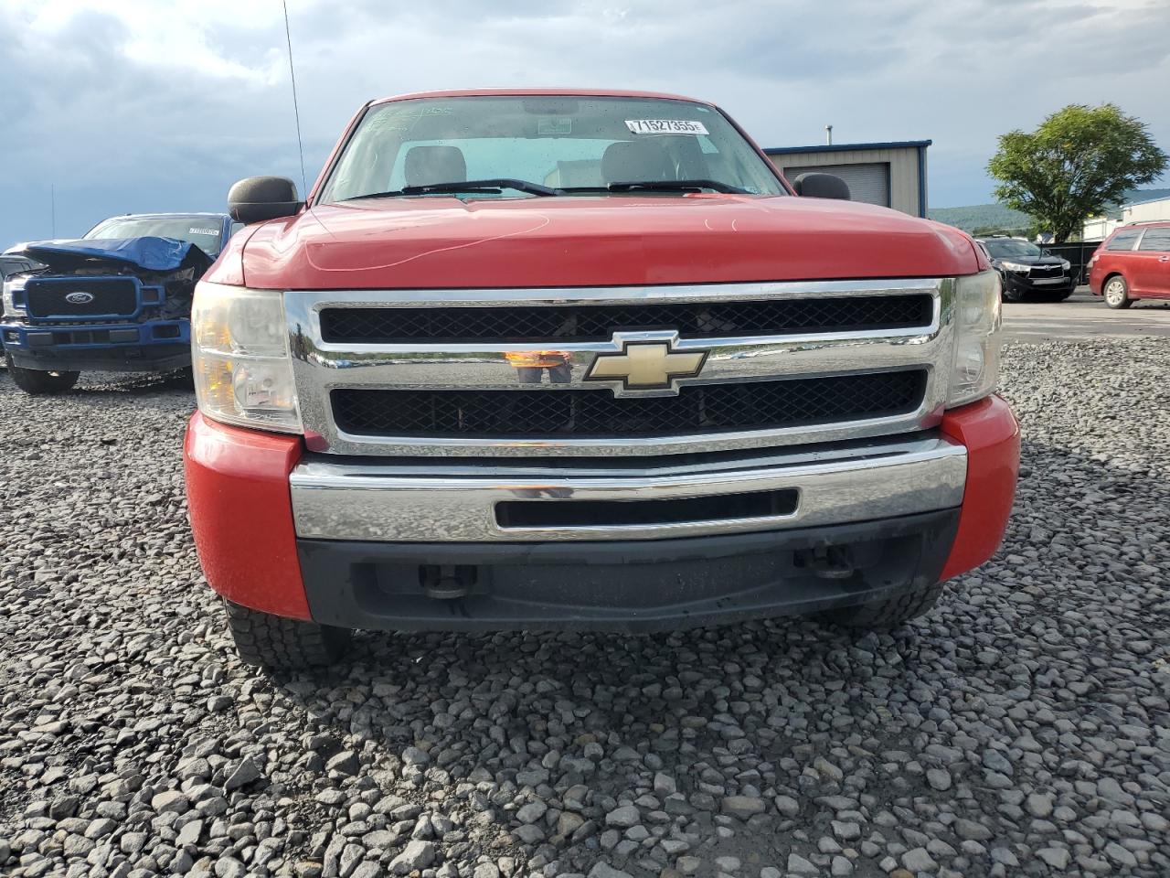 2011 Chevrolet Silverado K1500 Red vin: 1GCNKPEX6BZ345725