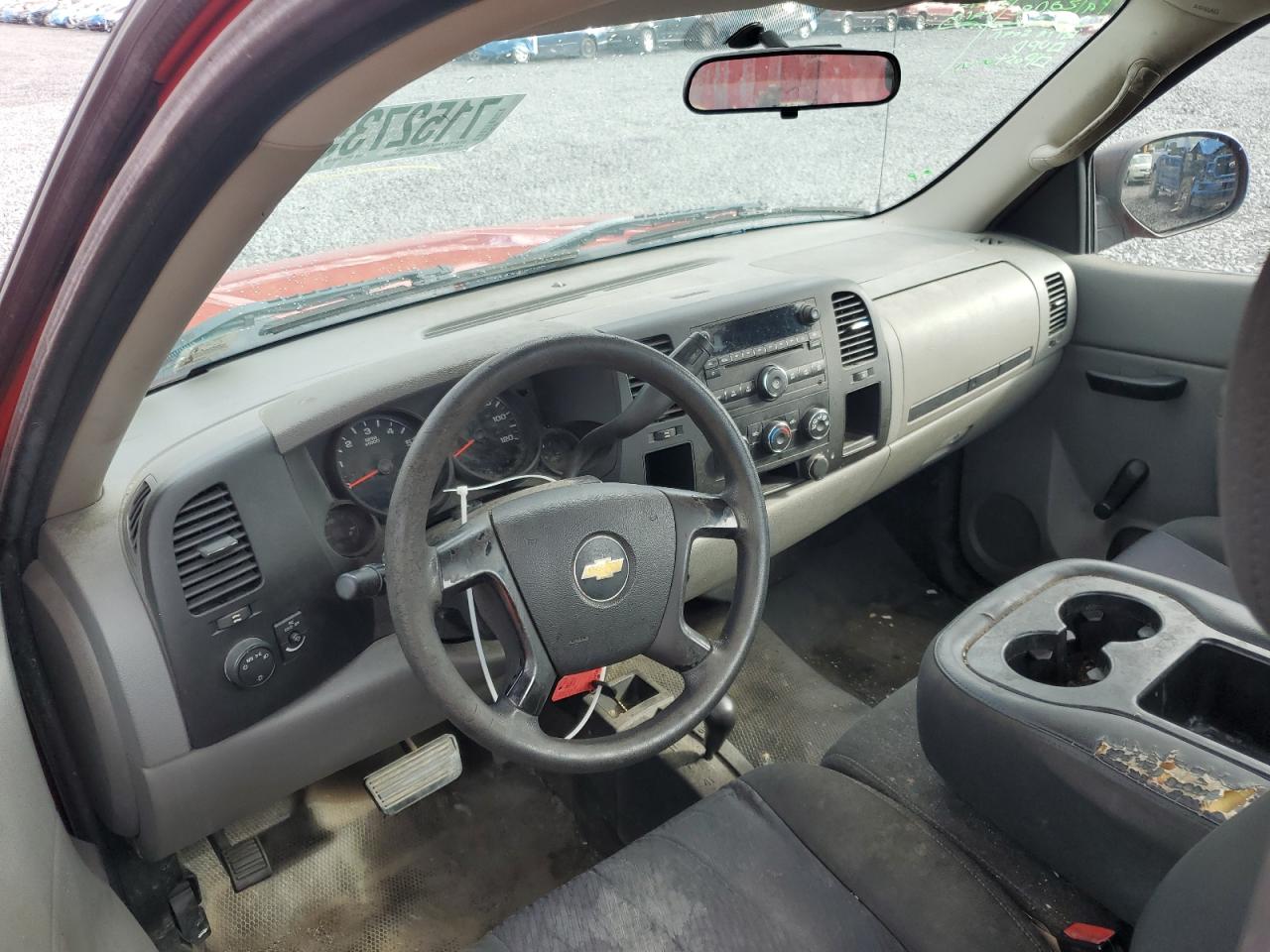 2011 Chevrolet Silverado K1500 Red vin: 1GCNKPEX6BZ345725