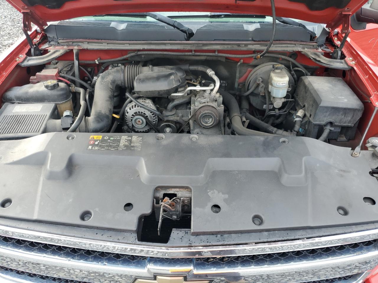 2011 Chevrolet Silverado K1500 Red vin: 1GCNKPEX6BZ345725