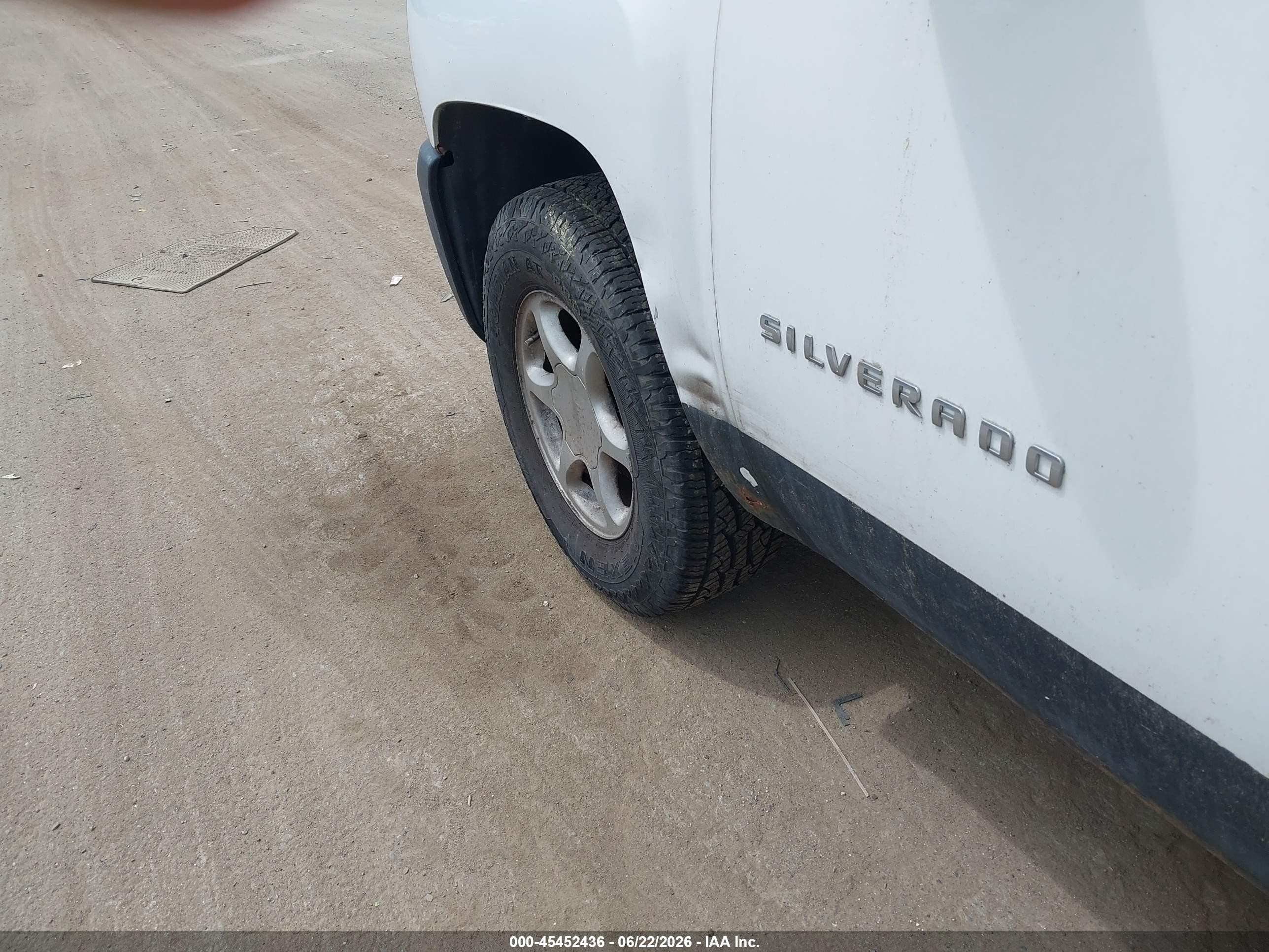 2012 Chevrolet Silverado 1500 Work Truck White vin: 1GCNKPEX6CZ245660
