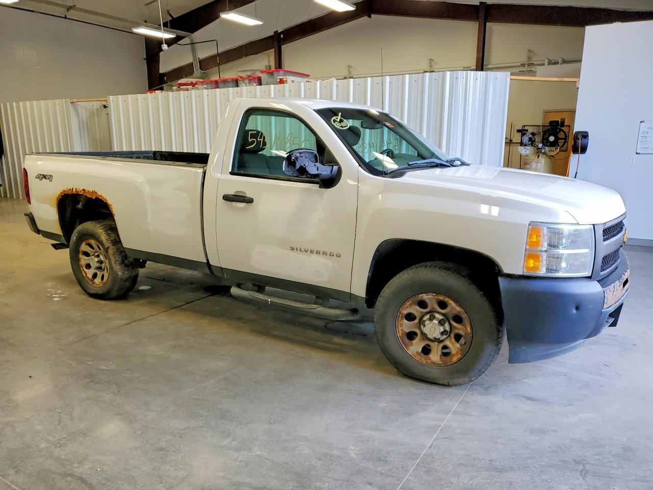 2013 Chevrolet Silverado K1500 White vin: 1GCNKPEX8DZ148817
