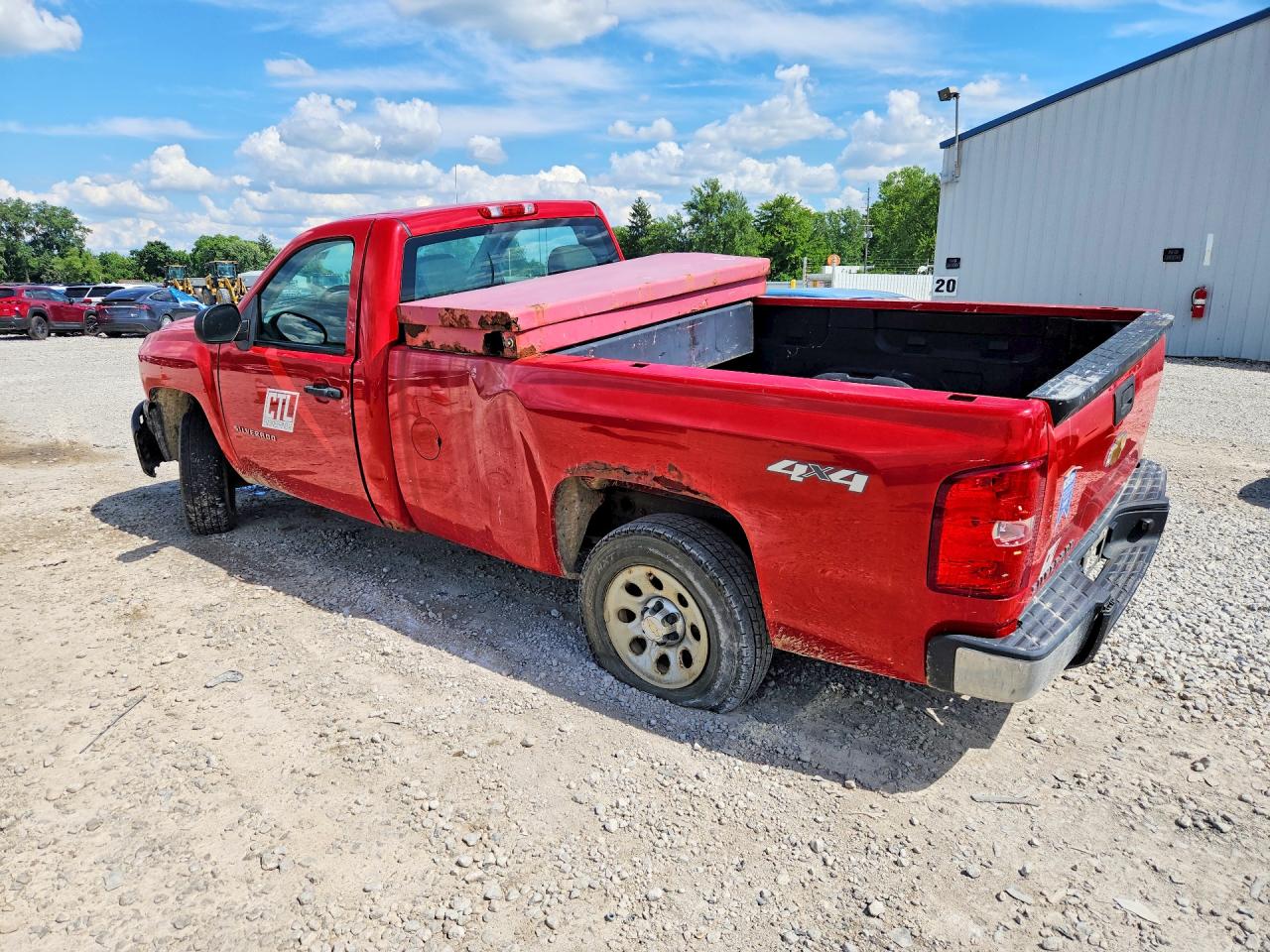 2013 Chevrolet Silverado K1500 Red vin: 1GCNKPEX9DZ167585