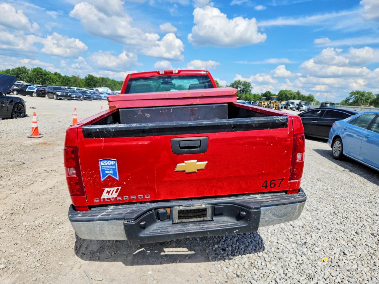 2013 Chevrolet Silverado K1500 Red vin: 1GCNKPEX9DZ167585