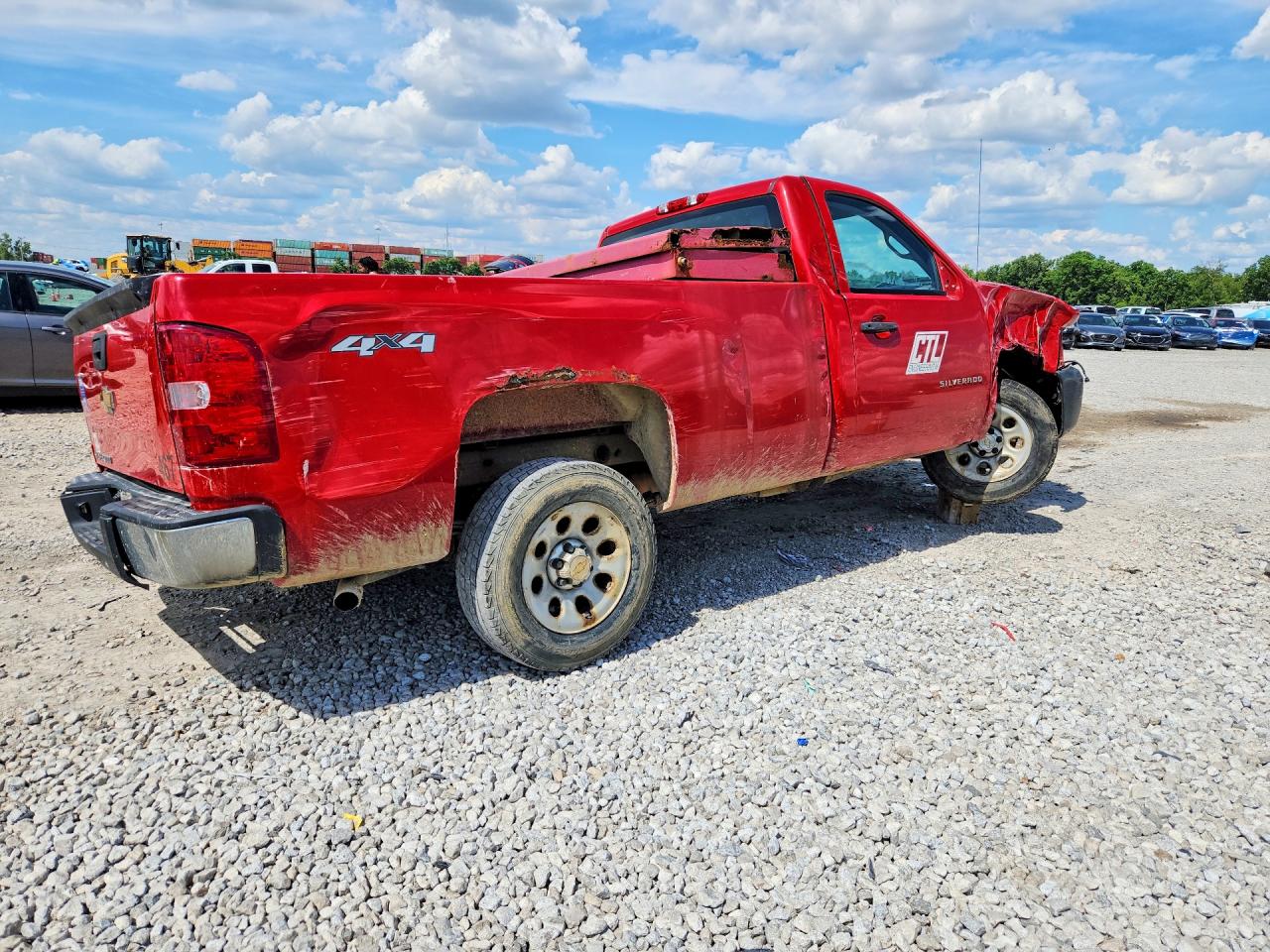 2013 Chevrolet Silverado K1500 Red vin: 1GCNKPEX9DZ167585