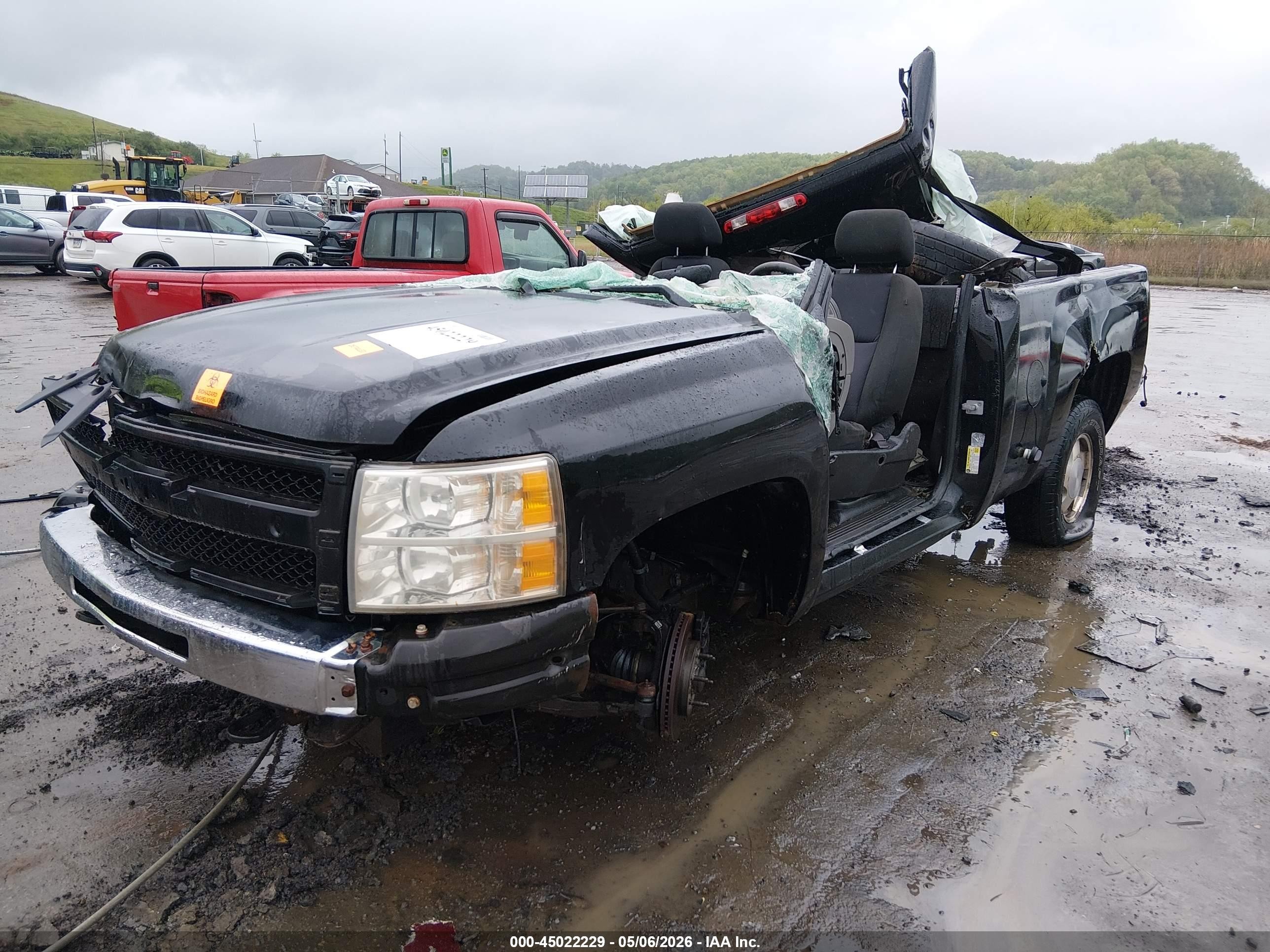 2013 Chevrolet Silverado 1500 Work Truck Черный vin: 1GCNKPEXXDZ208113
