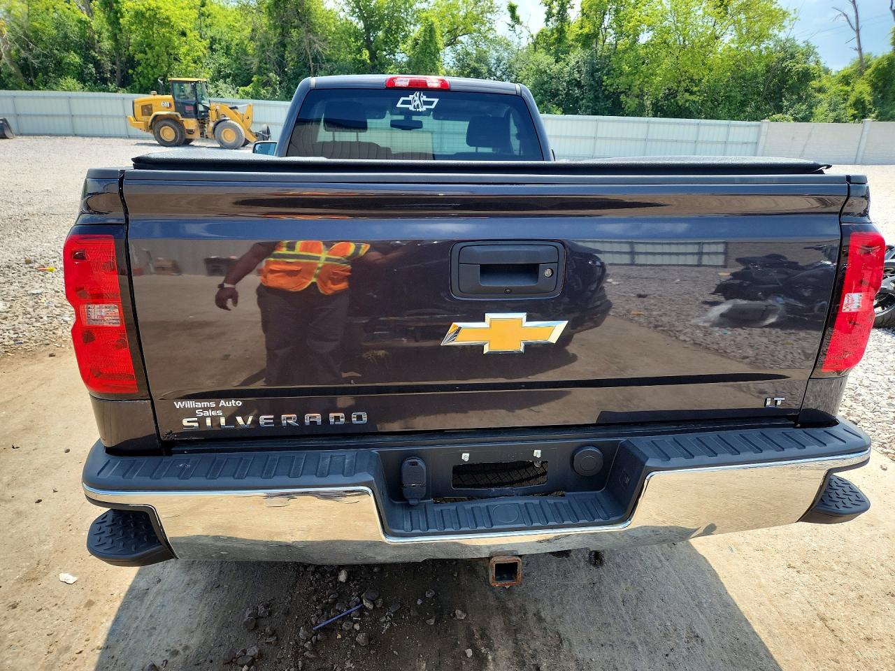 2015 Chevrolet Silverado K1500 Lt Gray vin: 1GCNKREC0FZ384146