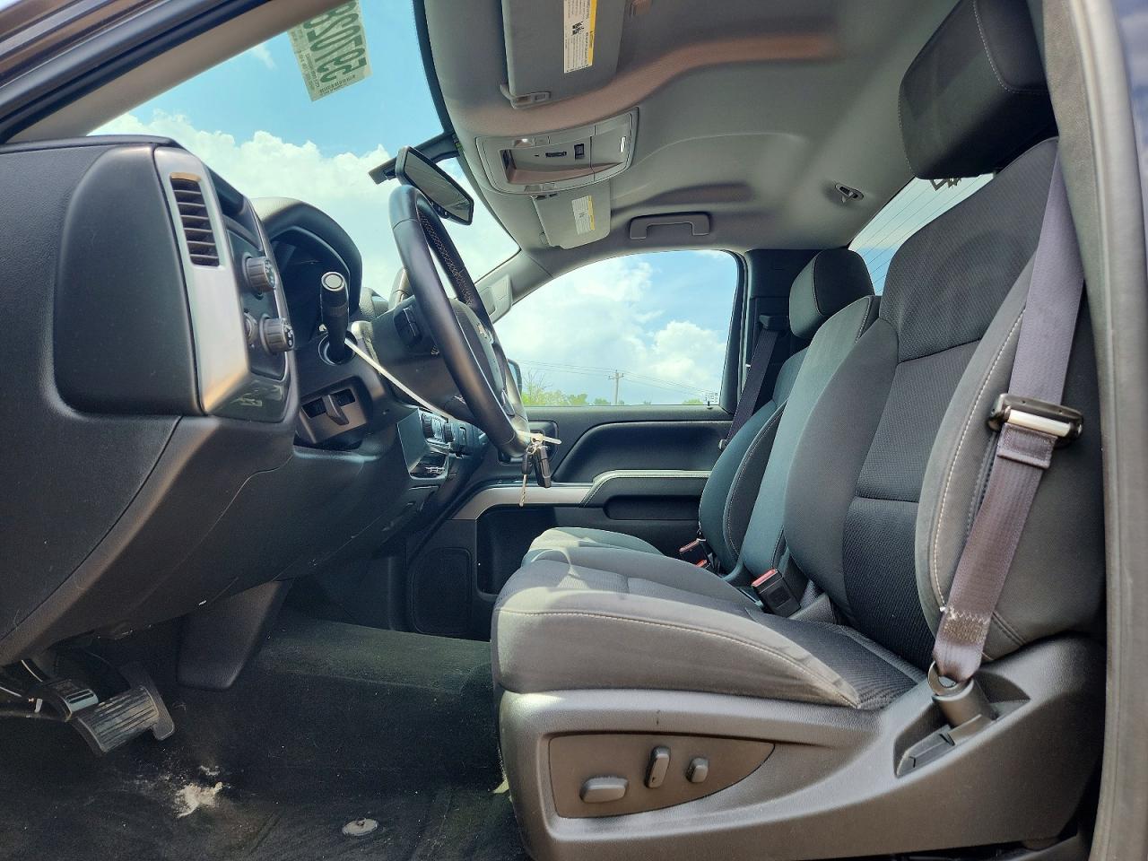 2015 Chevrolet Silverado K1500 Lt Gray vin: 1GCNKREC0FZ384146
