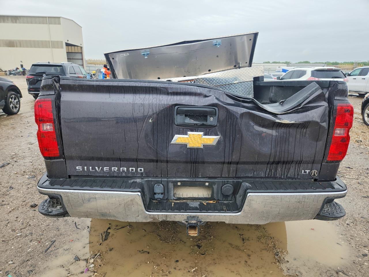 2015 Chevrolet Silverado K1500 Lt Черный vin: 1GCNKREC3FZ180215