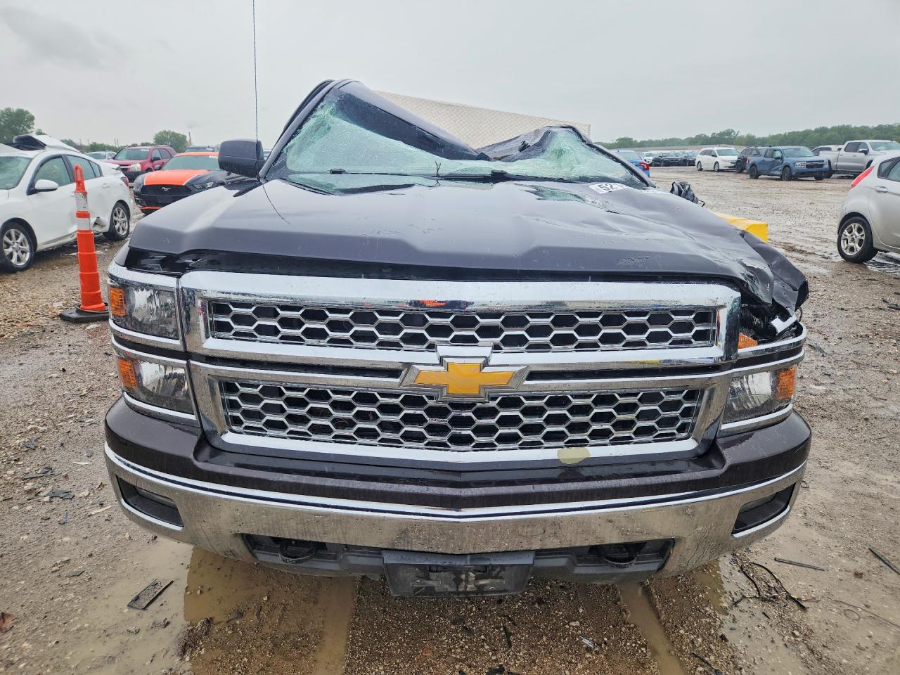 2015 Chevrolet Silverado K1500 Lt Черный vin: 1GCNKREC3FZ180215