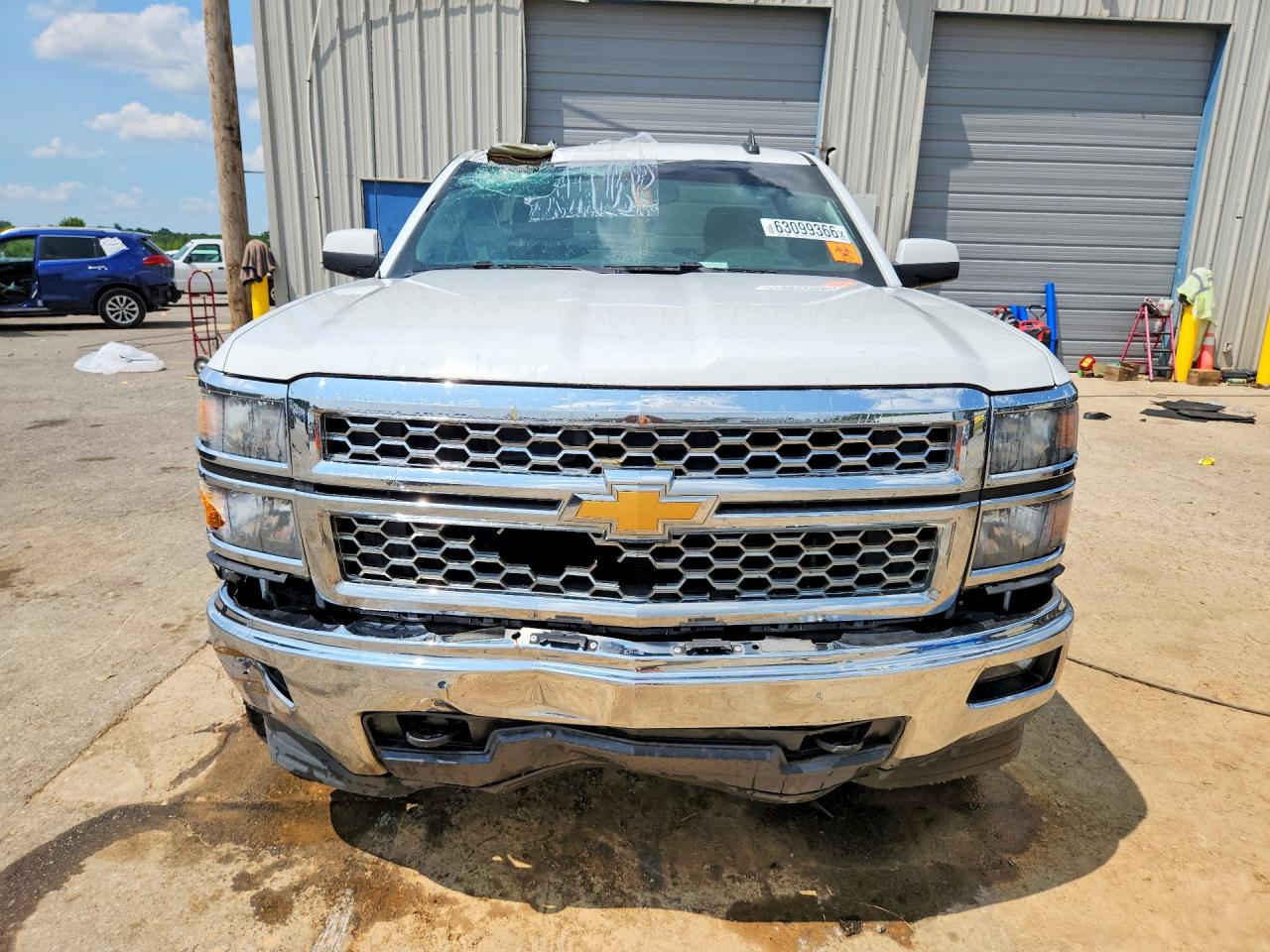 2015 Chevrolet Silverado K1500 Lt White vin: 1GCNKREC5FZ362546