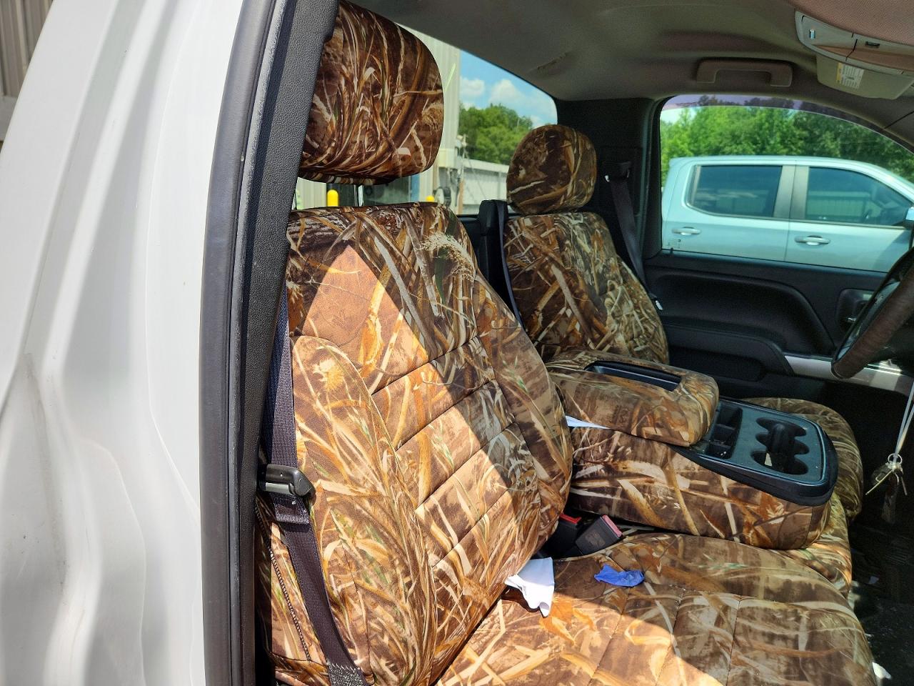 2015 Chevrolet Silverado K1500 Lt White vin: 1GCNKREC5FZ362546