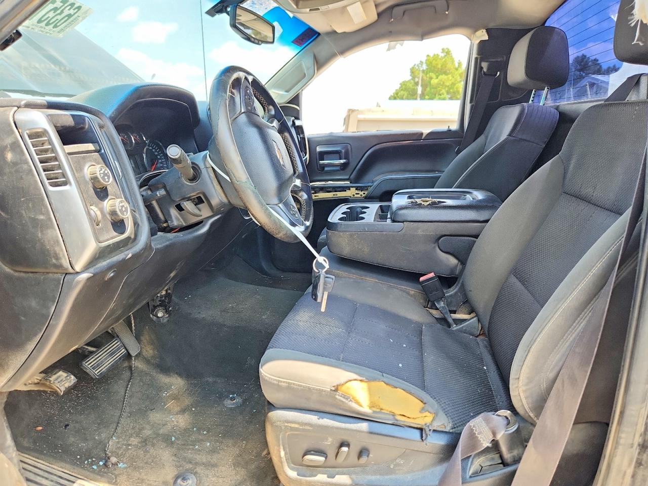 2014 Chevrolet Silverado K1500 Lt Black vin: 1GCNKREC6EZ120976