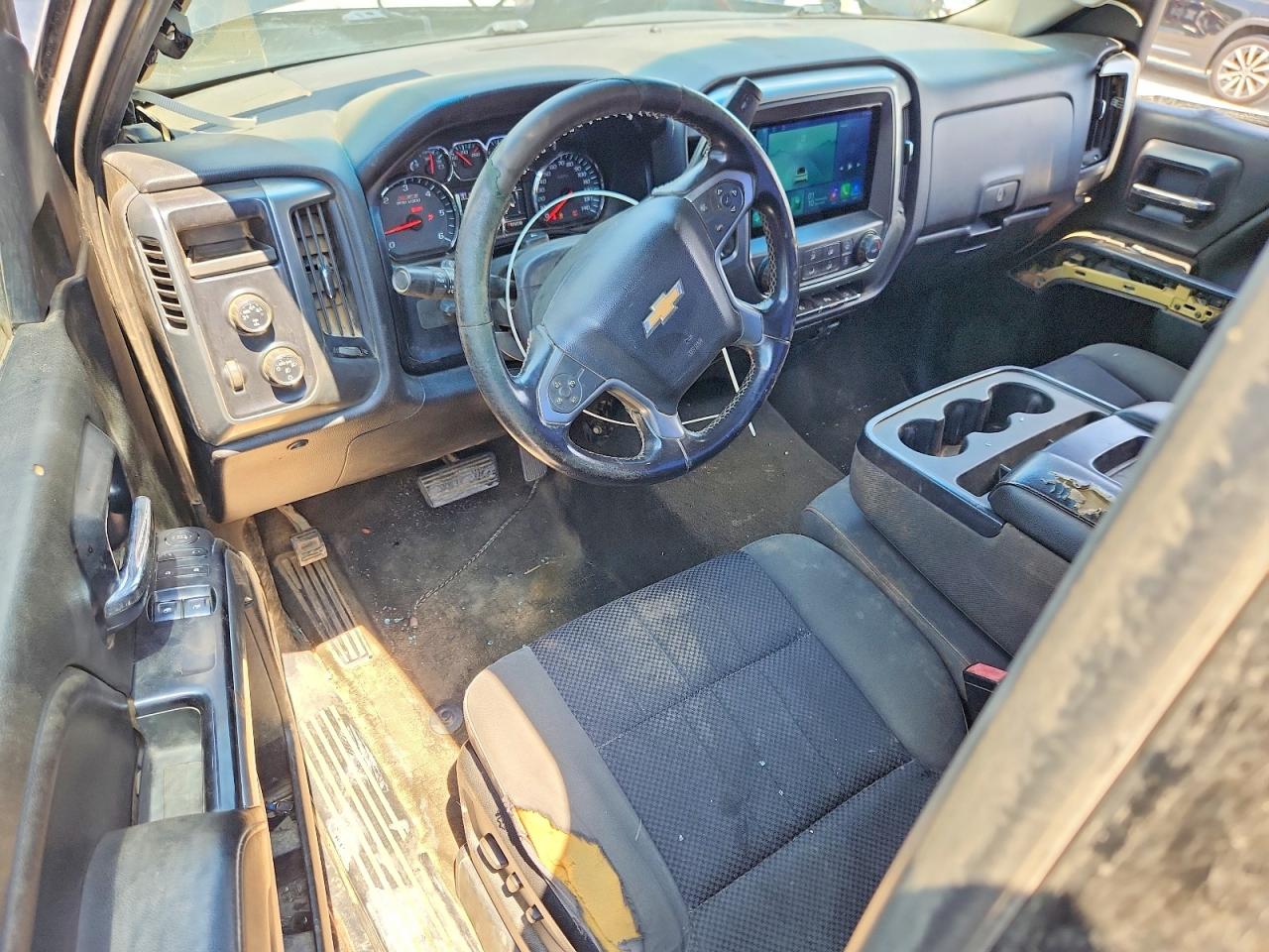 2014 Chevrolet Silverado K1500 Lt Black vin: 1GCNKREC6EZ120976