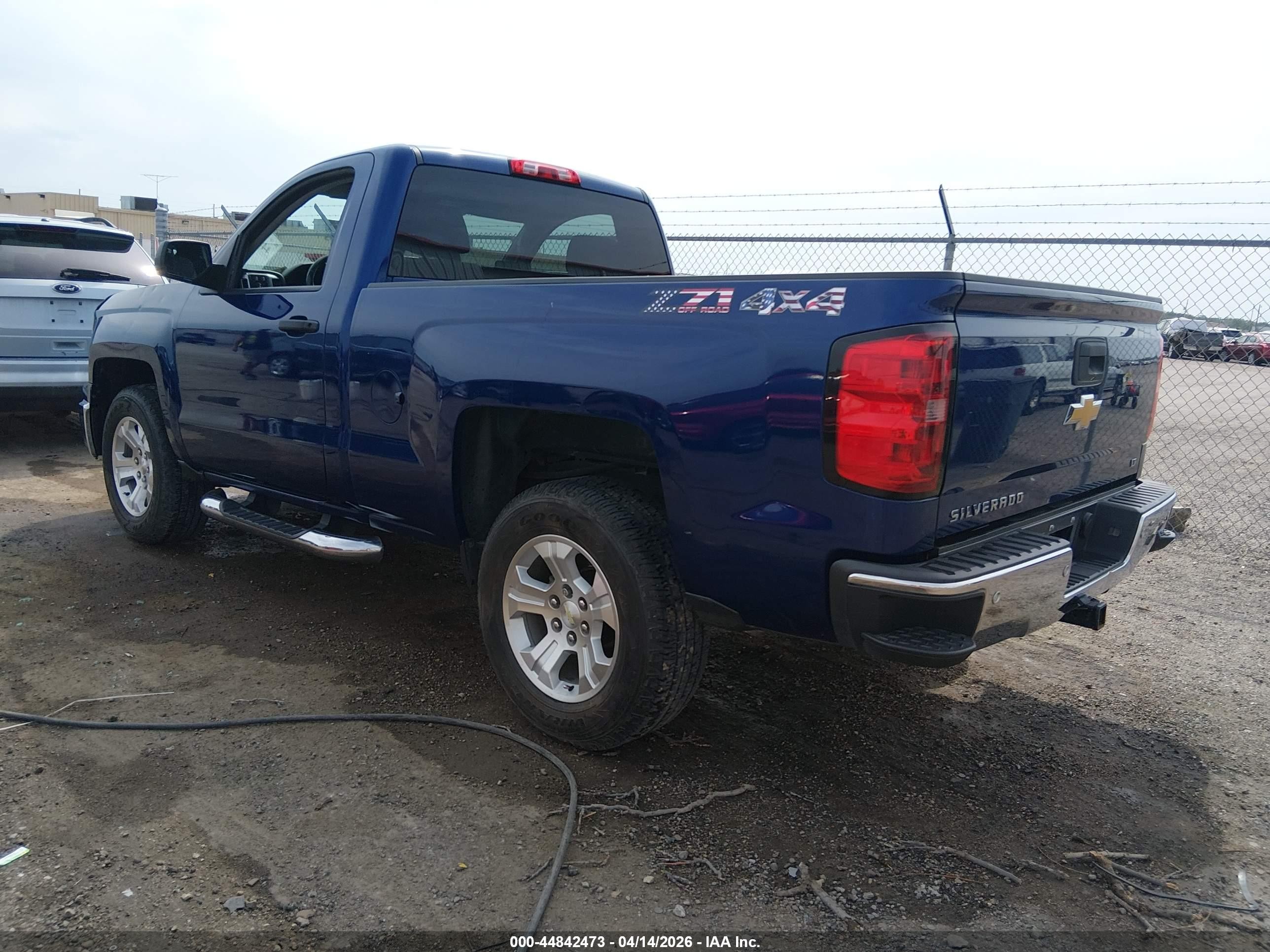 2014 Chevrolet Silverado 1500 2lt Blue vin: 1GCNKREC7EZ148284