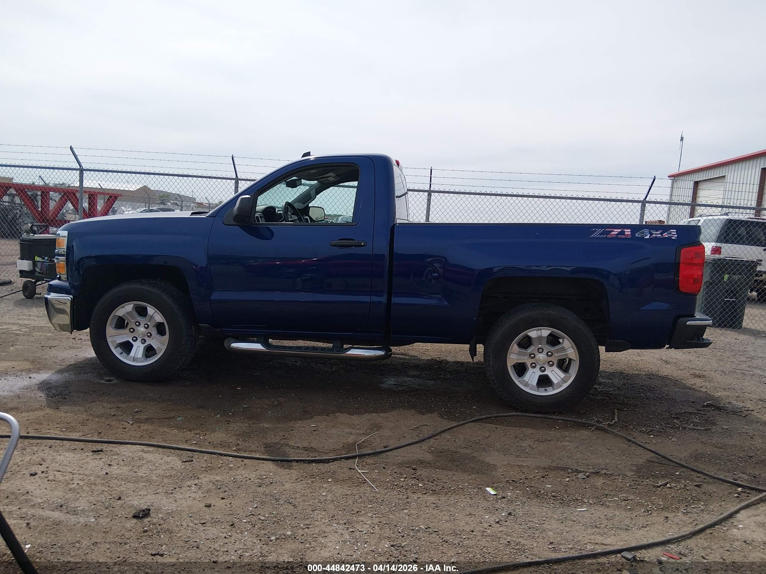 2014 Chevrolet Silverado 1500 2lt Blue vin: 1GCNKREC7EZ148284