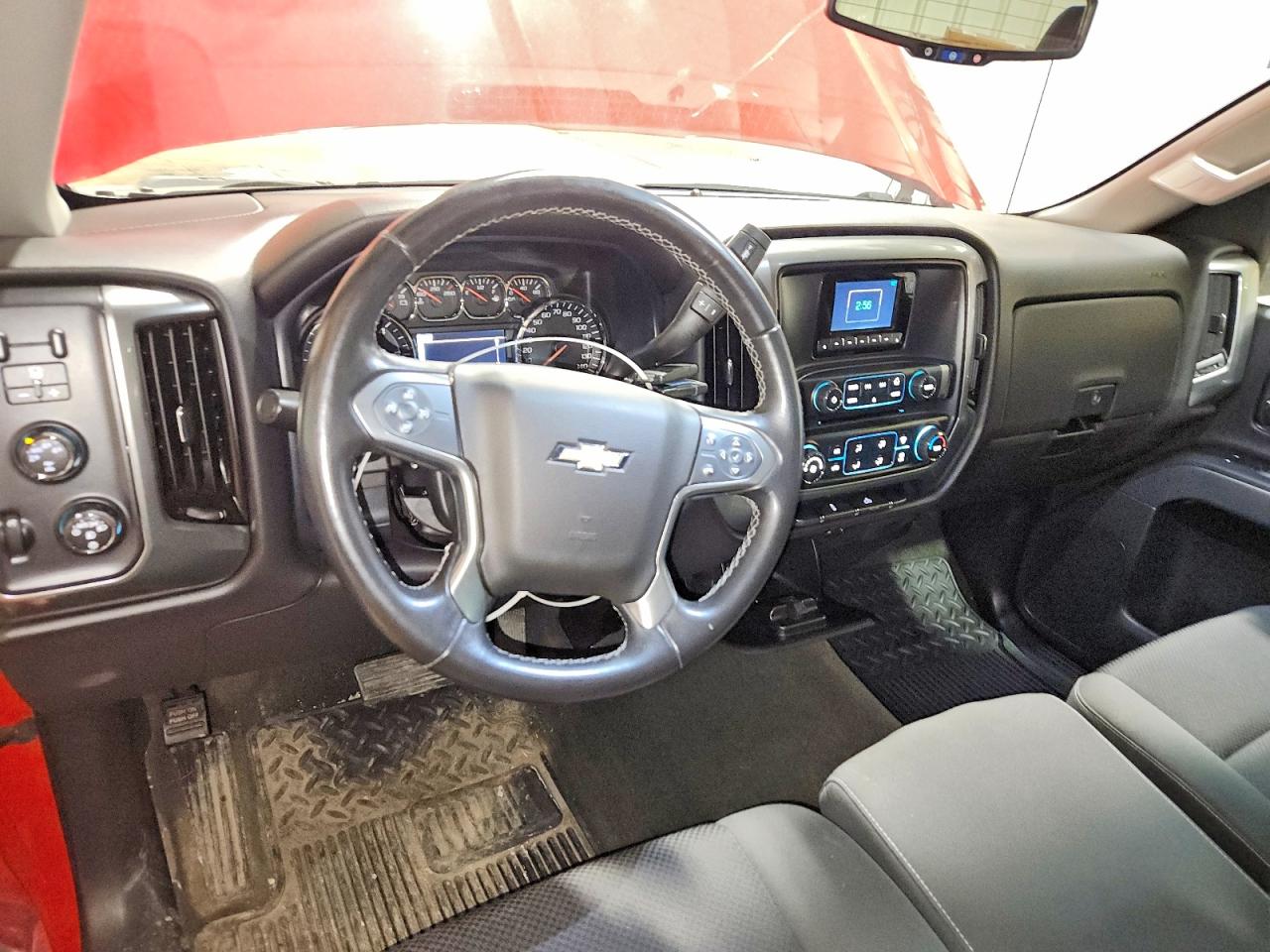 2014 Chevrolet Silverado K1500 Lt Red vin: 1GCNKREC8EZ412788