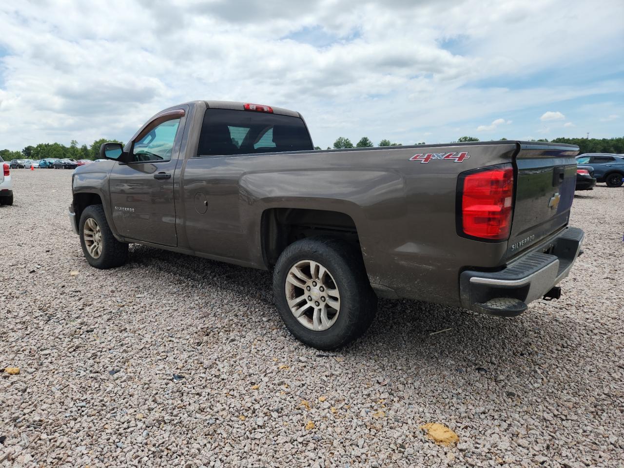 2014 Chevrolet Silverado K1500 Lt Brown vin: 1GCNKREC9EZ245339