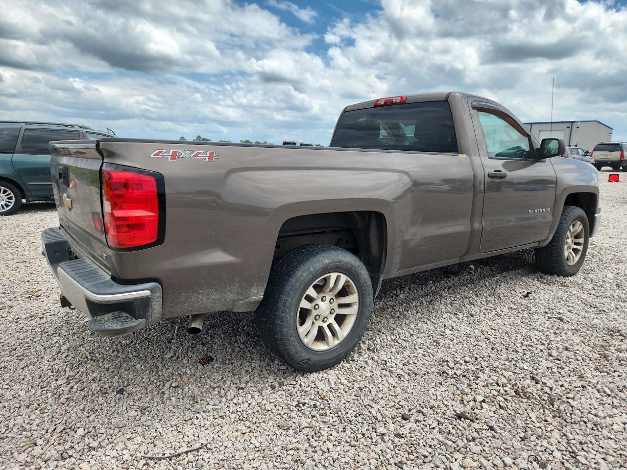 2014 Chevrolet Silverado K1500 Lt Brown vin: 1GCNKREC9EZ245339
