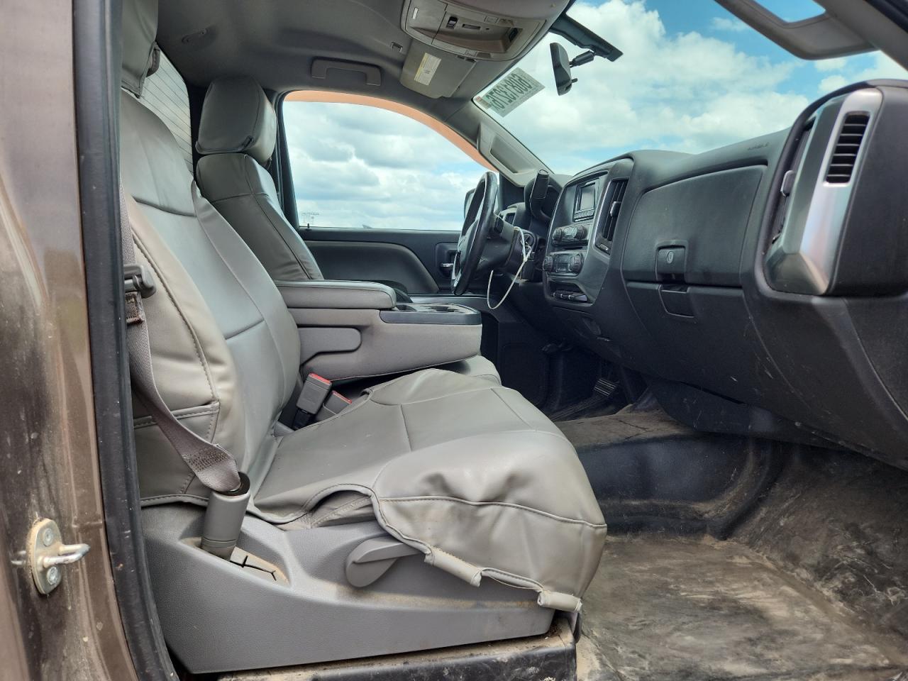 2014 Chevrolet Silverado K1500 Lt Brown vin: 1GCNKREC9EZ245339